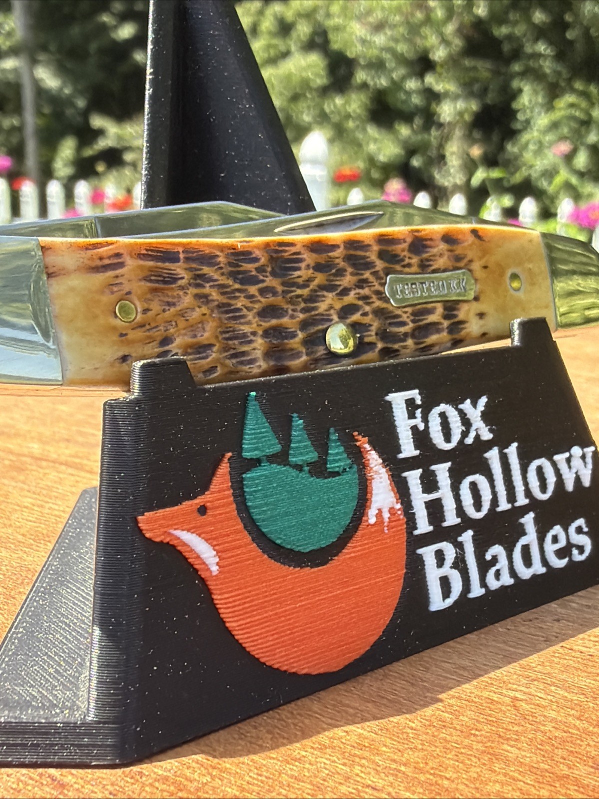 Case XX 2025 Burnt Amber Rogers Jig Bone Muskrat CS Knife