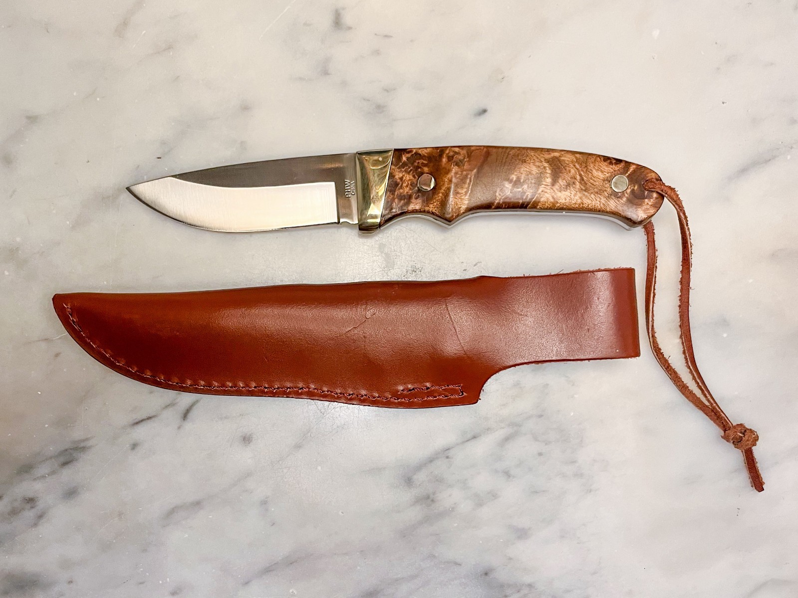 Schrade PHW Pro Hunter Full Tang Fixed Blade Knife & Sheath