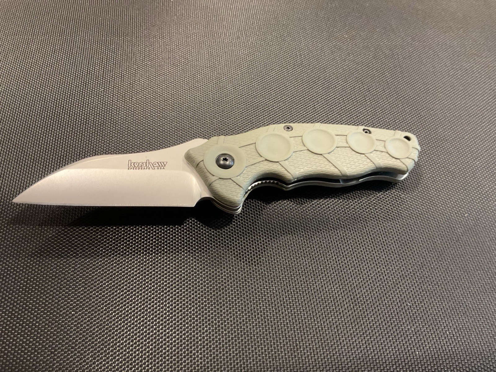 GRAY Kershaw 1820 “Needs Work Knife”