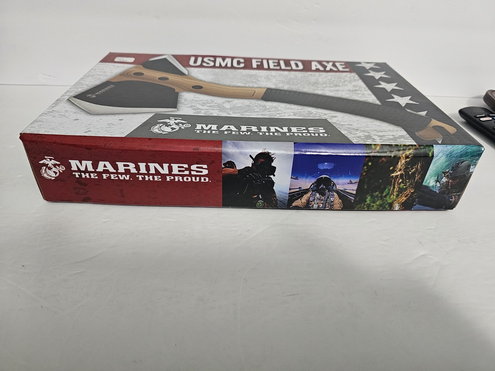 United Cutlery USMC Field 6.5″ Stainless Axe Head 3.5″ Cutting Edge ABS Handle