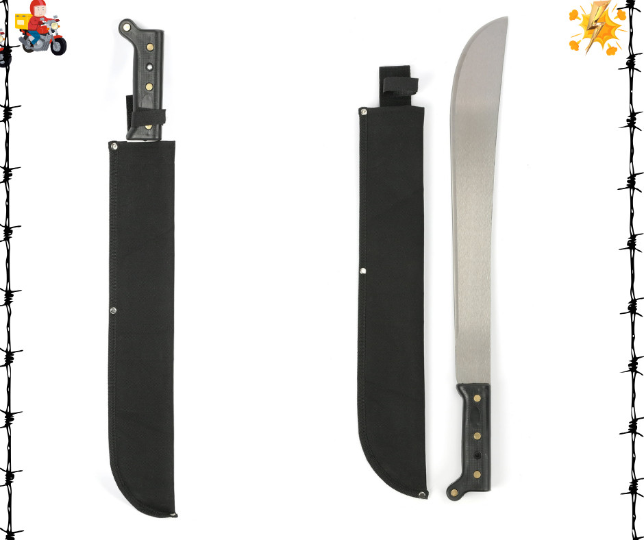 Ozark Trail 18″ Machete with Sheath, Model 5052