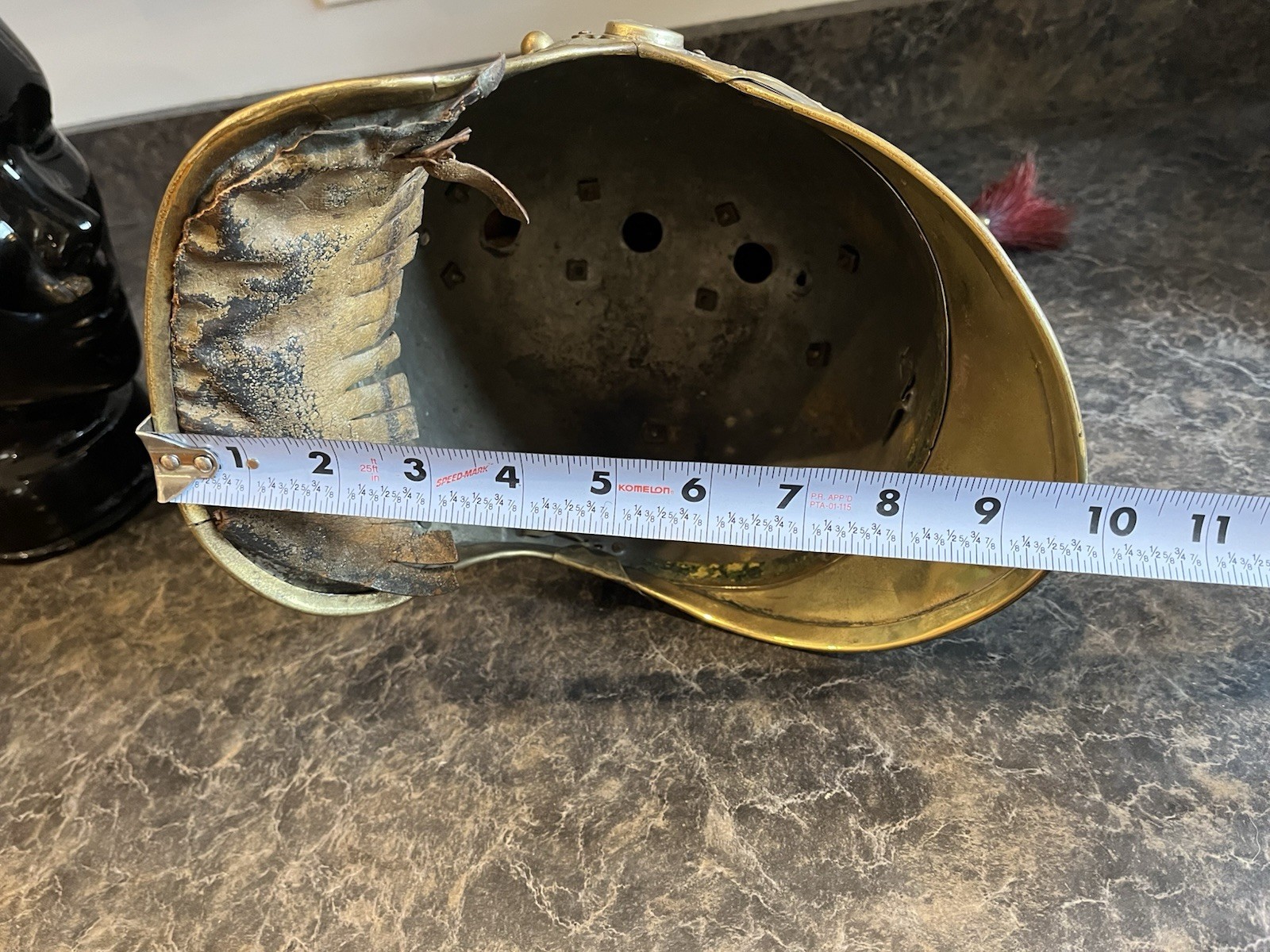 French Cuirassier Helmet Model 1874? Gendarmerie? 1825 Transformed Fire Brigade?