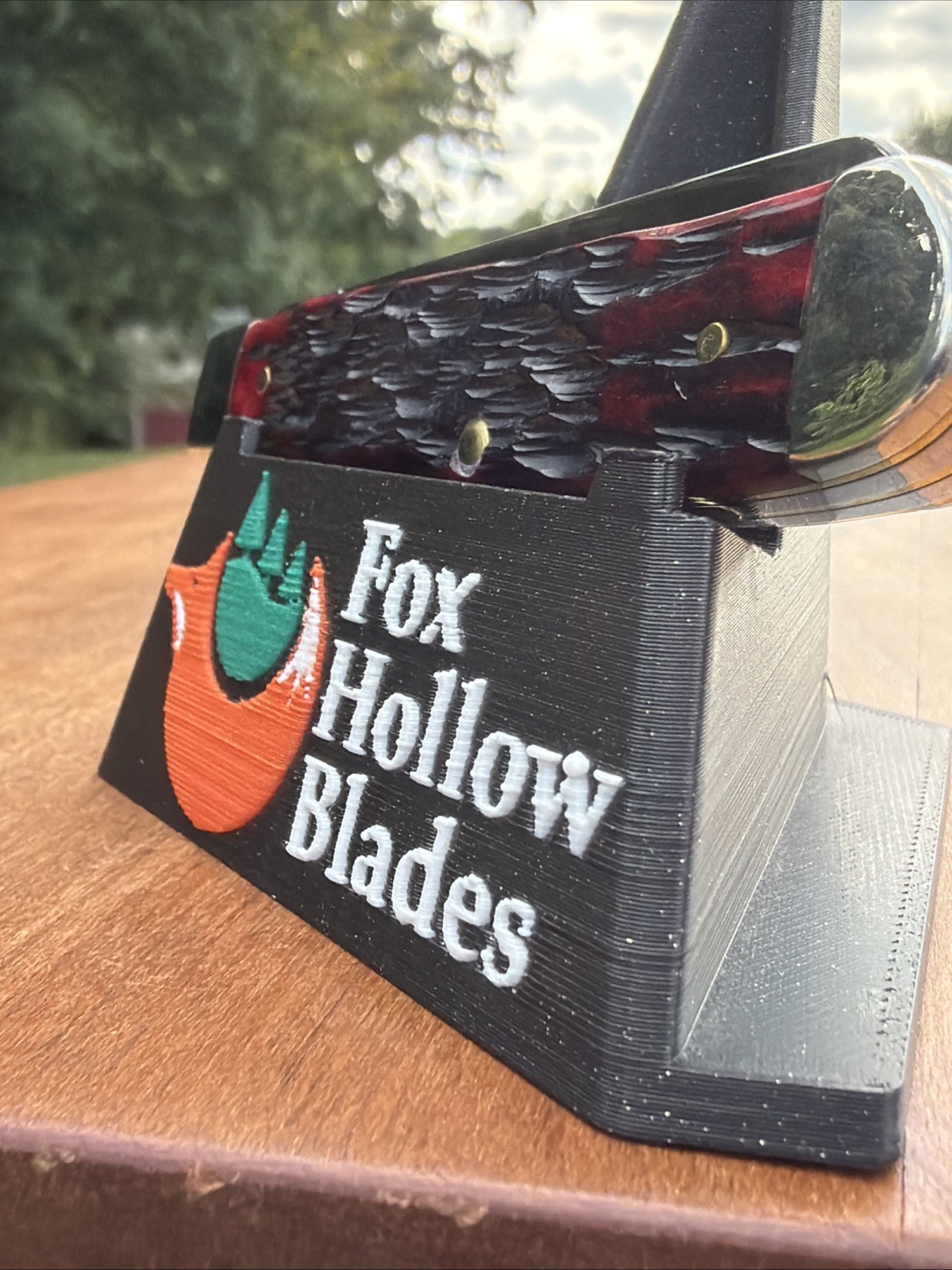 Case XX 2024 Crimson Peach Seed Jig Bone 6207 SS Mini Trapper Knife