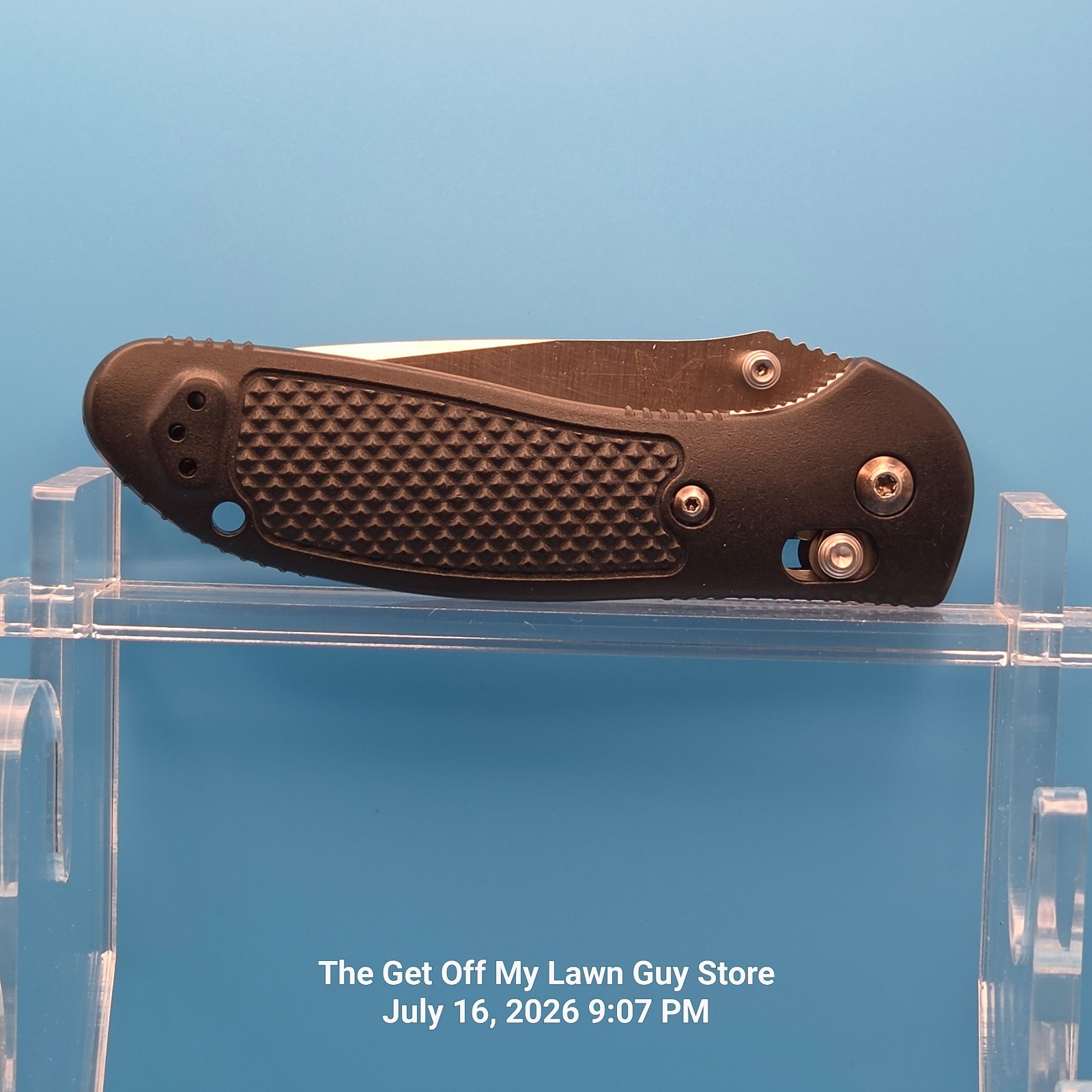 Benchmade 551 Griptilian 154CM Drop Point Folding Pocket Knife Pardue AXIS EDC
