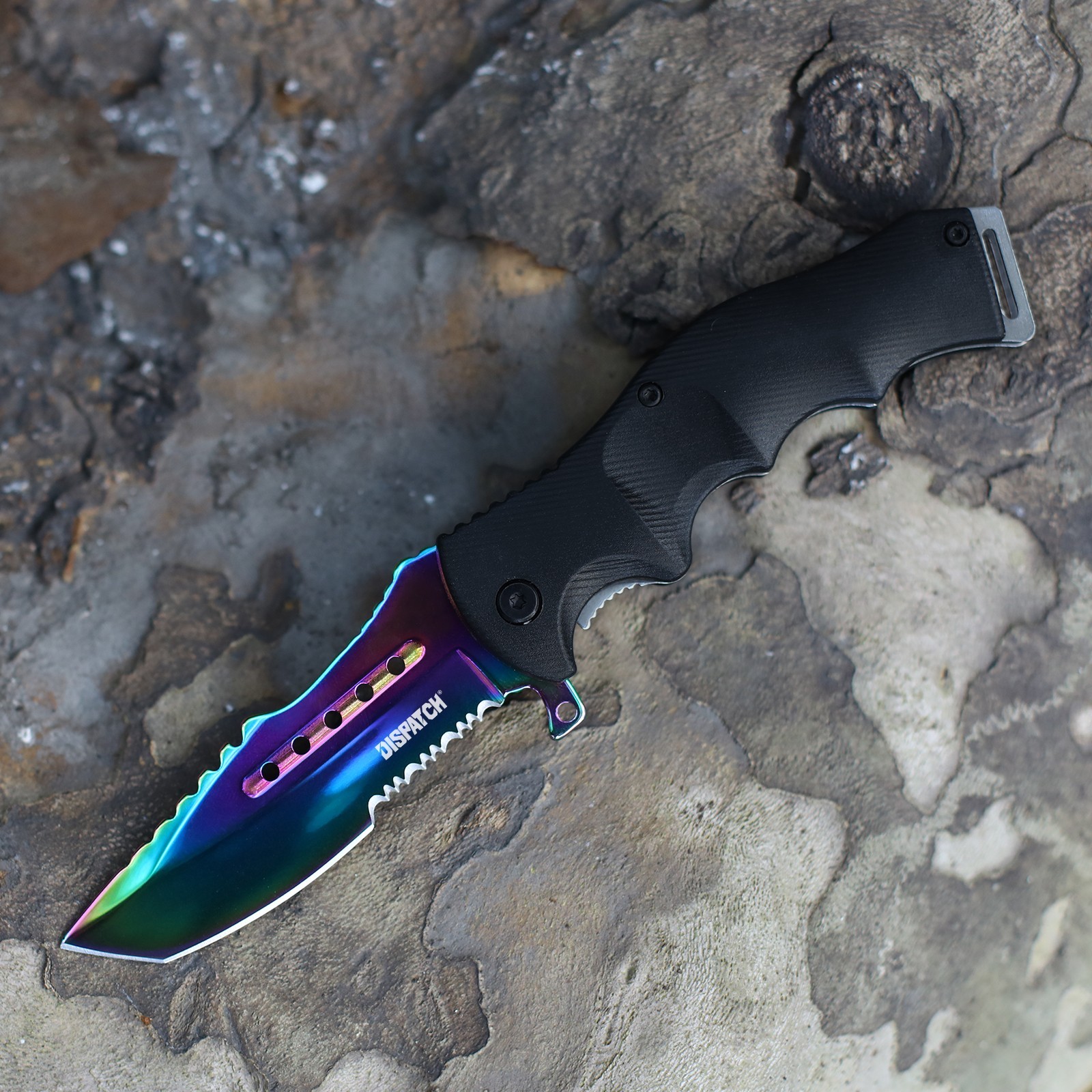 8″ SPRING OPEN ASSISTED TACTICAL FOLDING POCKET KNIFE EDC Blade Tactical Tool