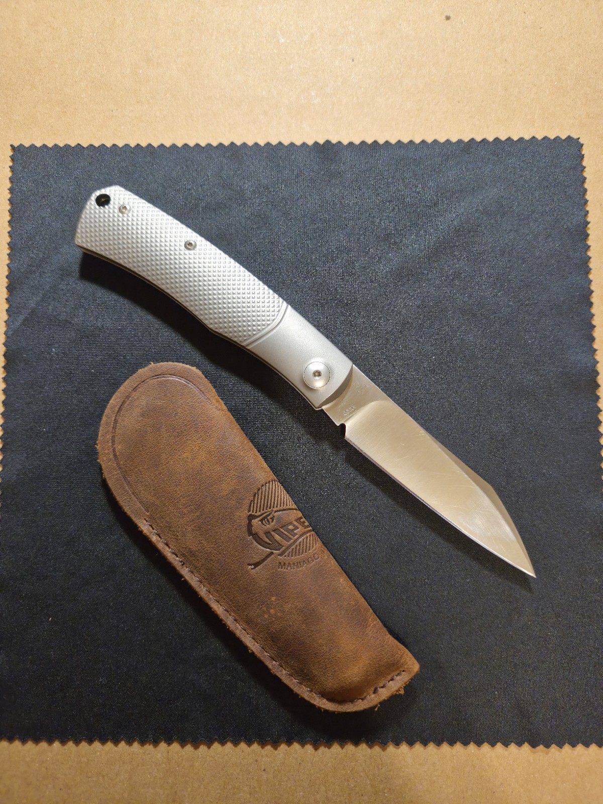 Viper Knives Hug M390 Titanium Slip Joint Folding Knife