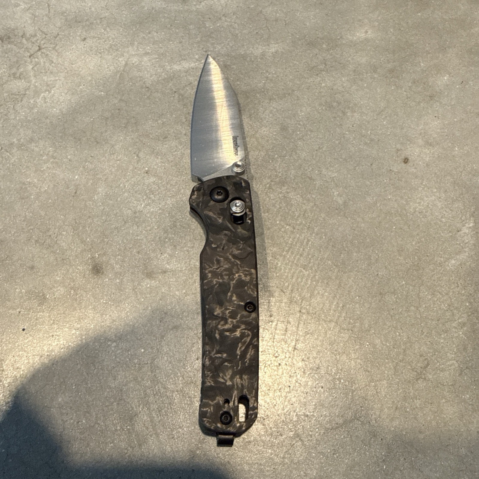 Kershaw Bel Air Carbon Fiber MAGNACUT Reverse Tanto 6105CF – BRAND NEW!!