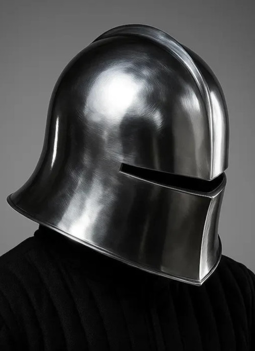 Medieval Steel Knight German Sallet Helmet Warrior Gothic Helmet-Larp, Cosplay