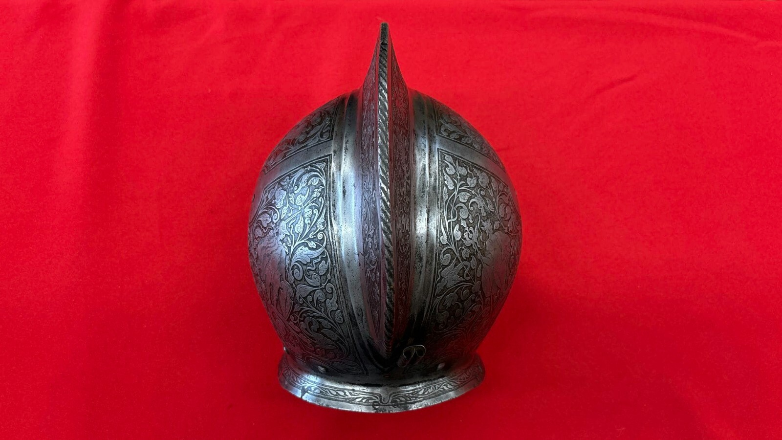 Very Fine Skull Of A Burgonet Helmet Possibly French Circa 1600