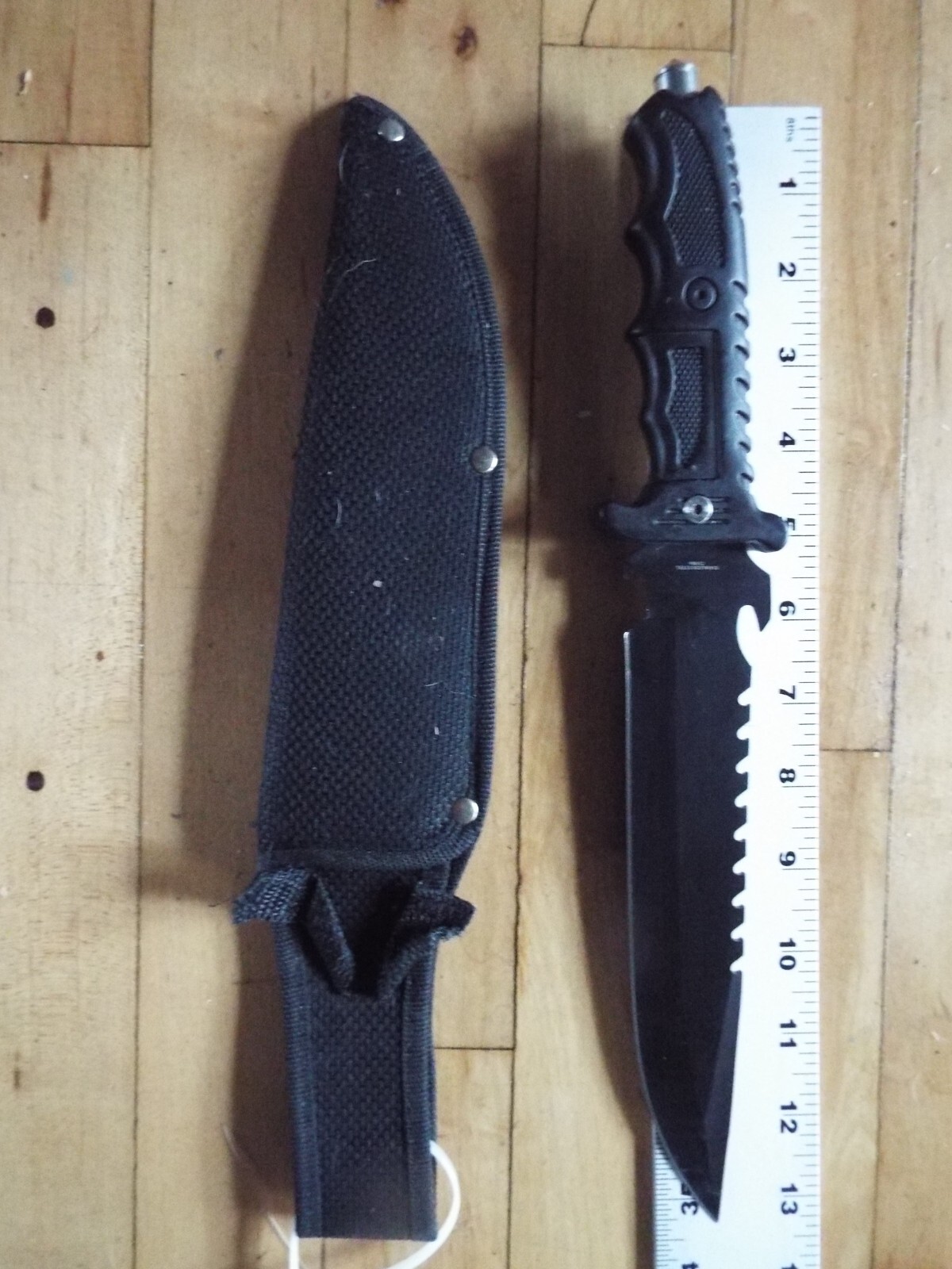 Knife Hunting Black 14 Inch