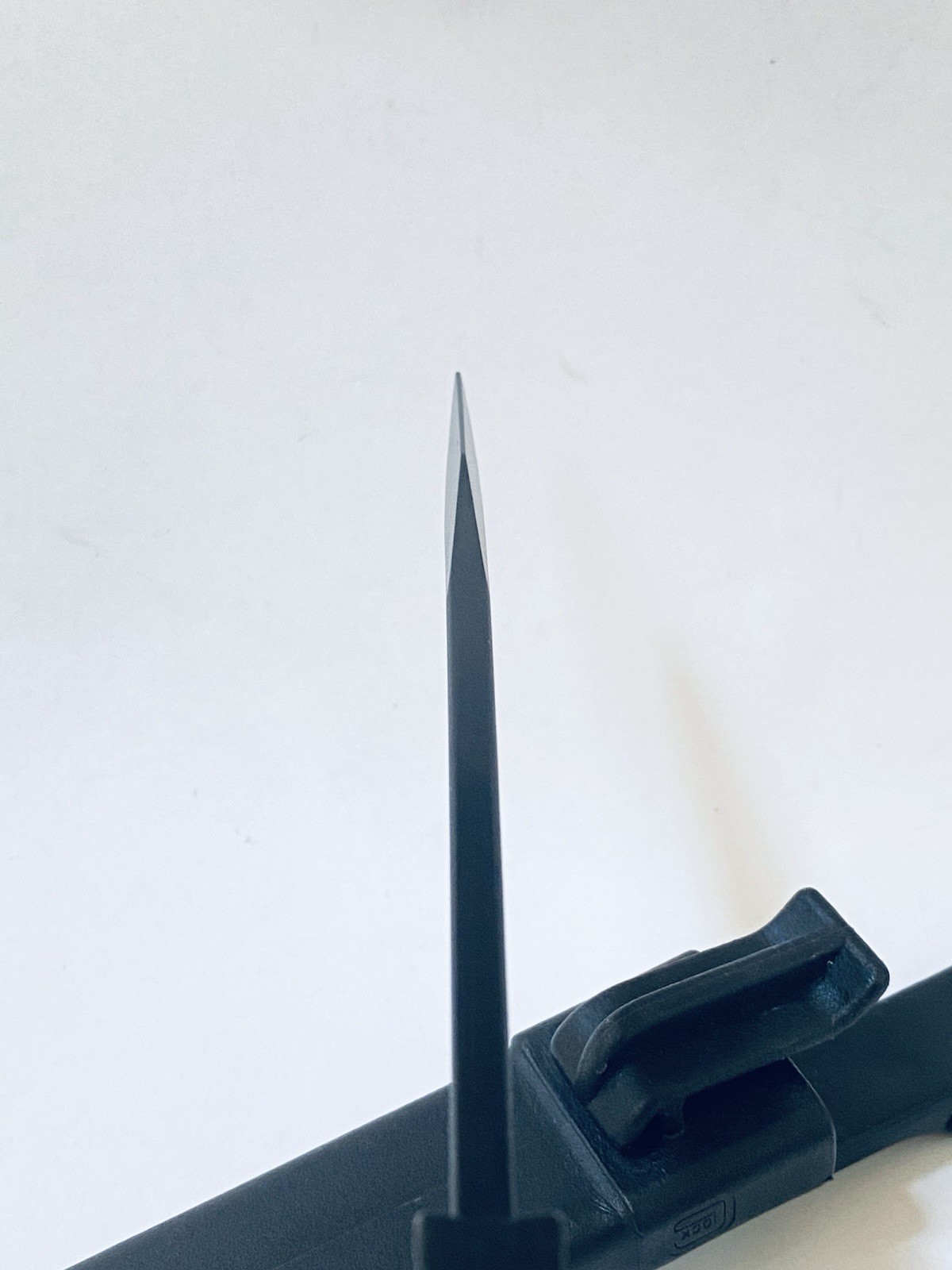 Glock 78 Knife Field Black FM 78 Model 12161 FM78 Snap In Hard Sheath Bayonet