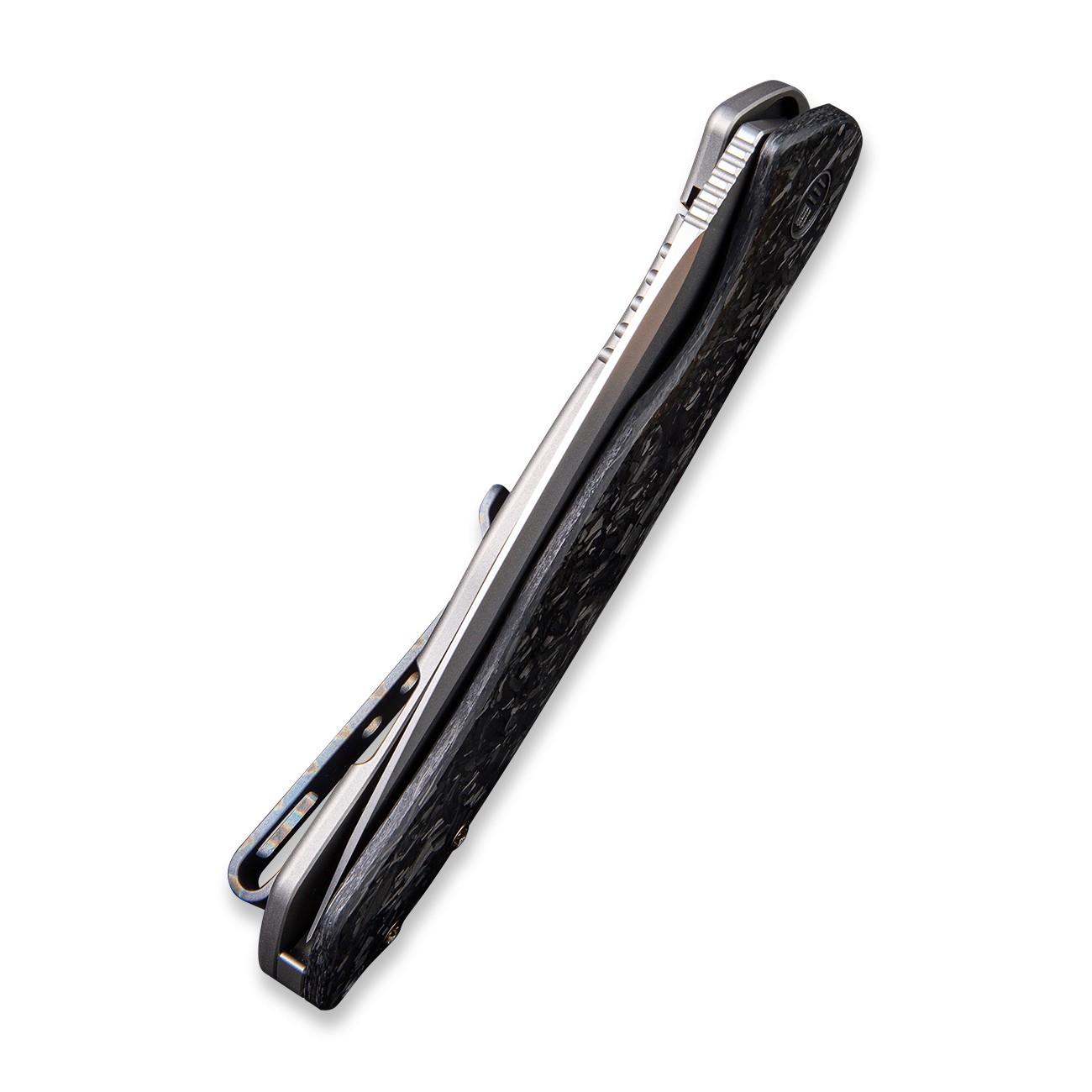 WE KNIFE Kitefin Frame Lock 2001B Knife CPM S35VN Shredded Carbon Fiber Titanium