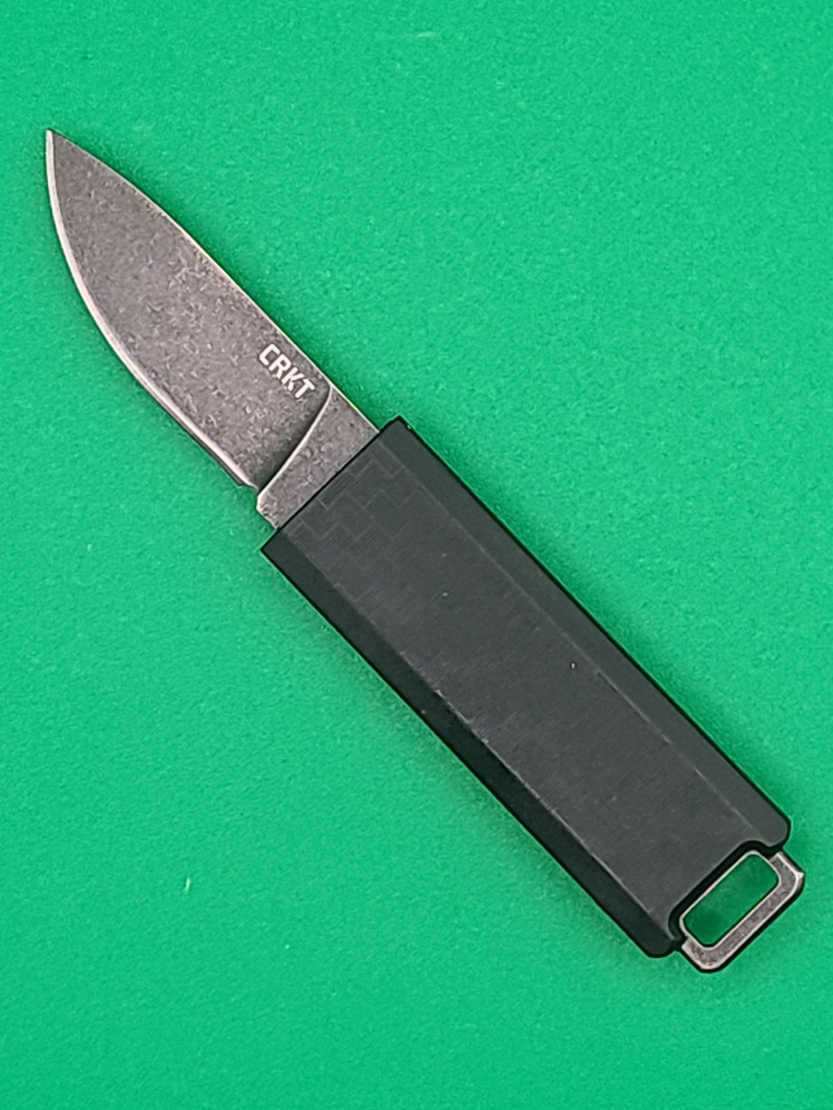 CRKT Scribe Model 2425k Black Upgraded D2 Blade / Fixed Blade New In Box