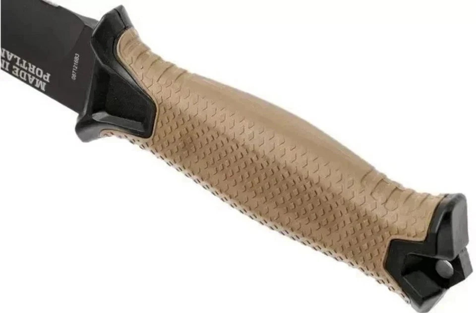Gerber StrongArm Fixed Blade Knife Plain Edge Coyote Brown w/ Sheath New Box