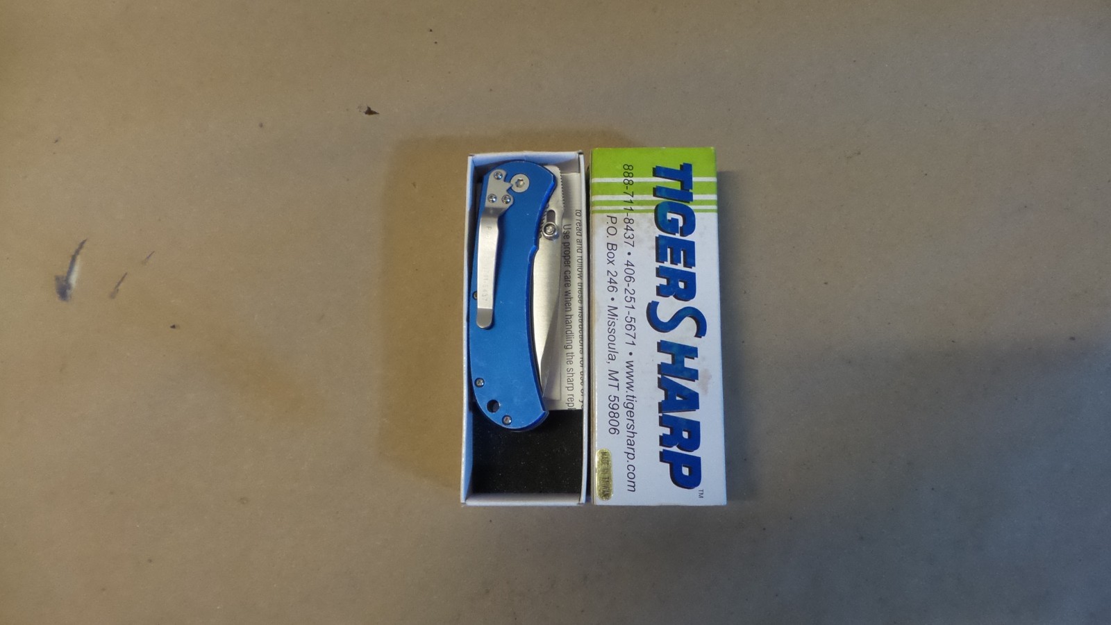 CRKT, Boker Magnum, Tiger Sharp and other pocket knives