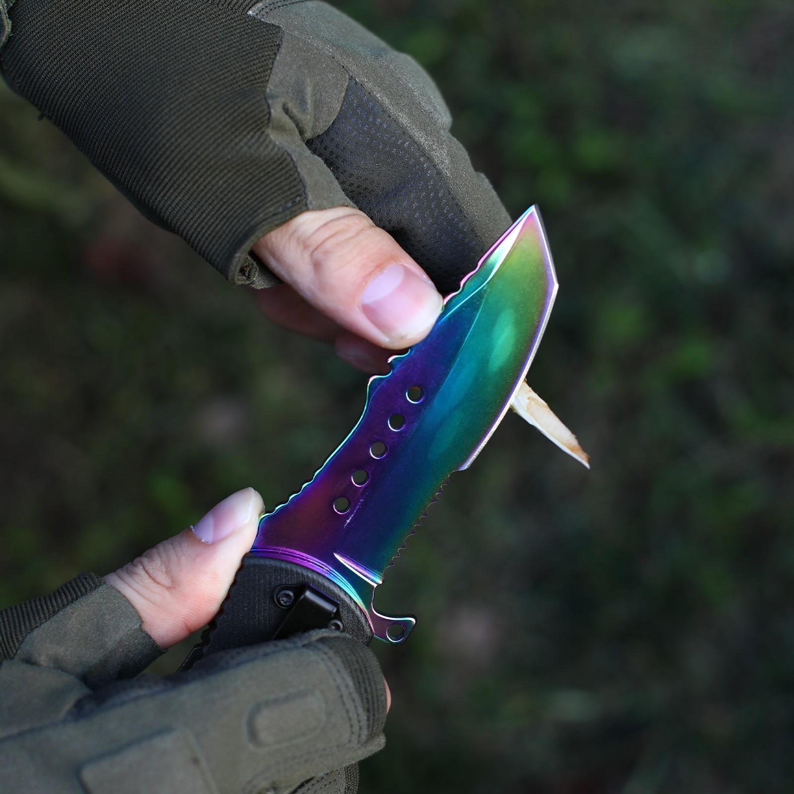 8″ SPRING OPEN ASSISTED TACTICAL FOLDING POCKET KNIFE EDC Blade Tactical Tool