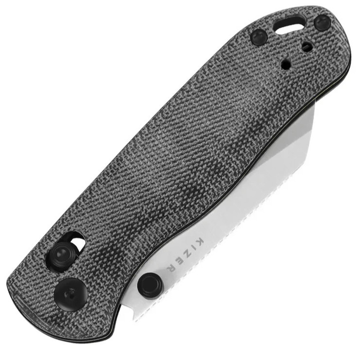 Kizer Cutlery Drop Bear 2 Folding Knife 2.88″ Nitro V Steel Blade Micarta Handle