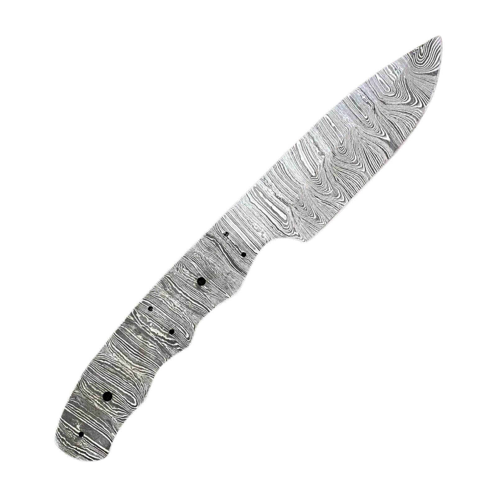 Premium Custom Damascus Knife Blank Crafting Tool Custom Gift DIY Blade Making