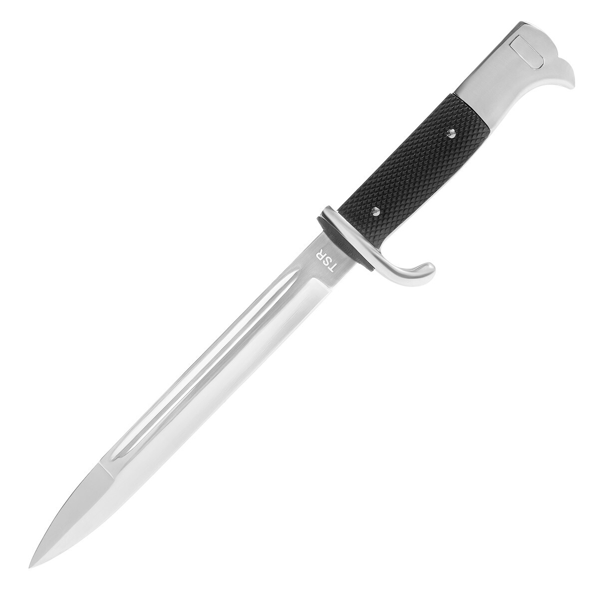 German Reproduction K98 Bayonet – World War II – Nickel Plated