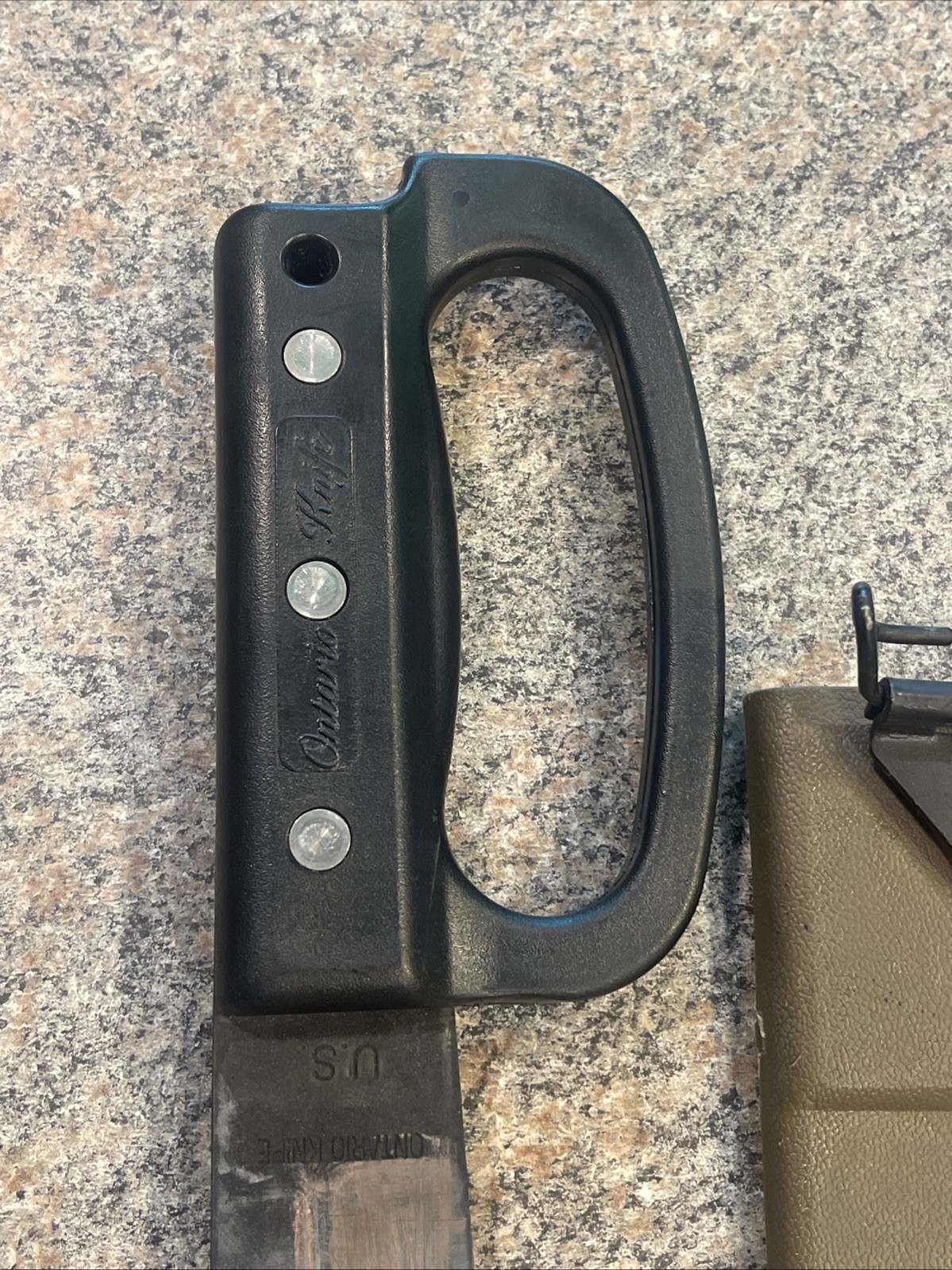 NOS 18 Inch Blackie Collin’s MACHETE W/ Green 96 Stemaco Sheath USA A3 Corneta