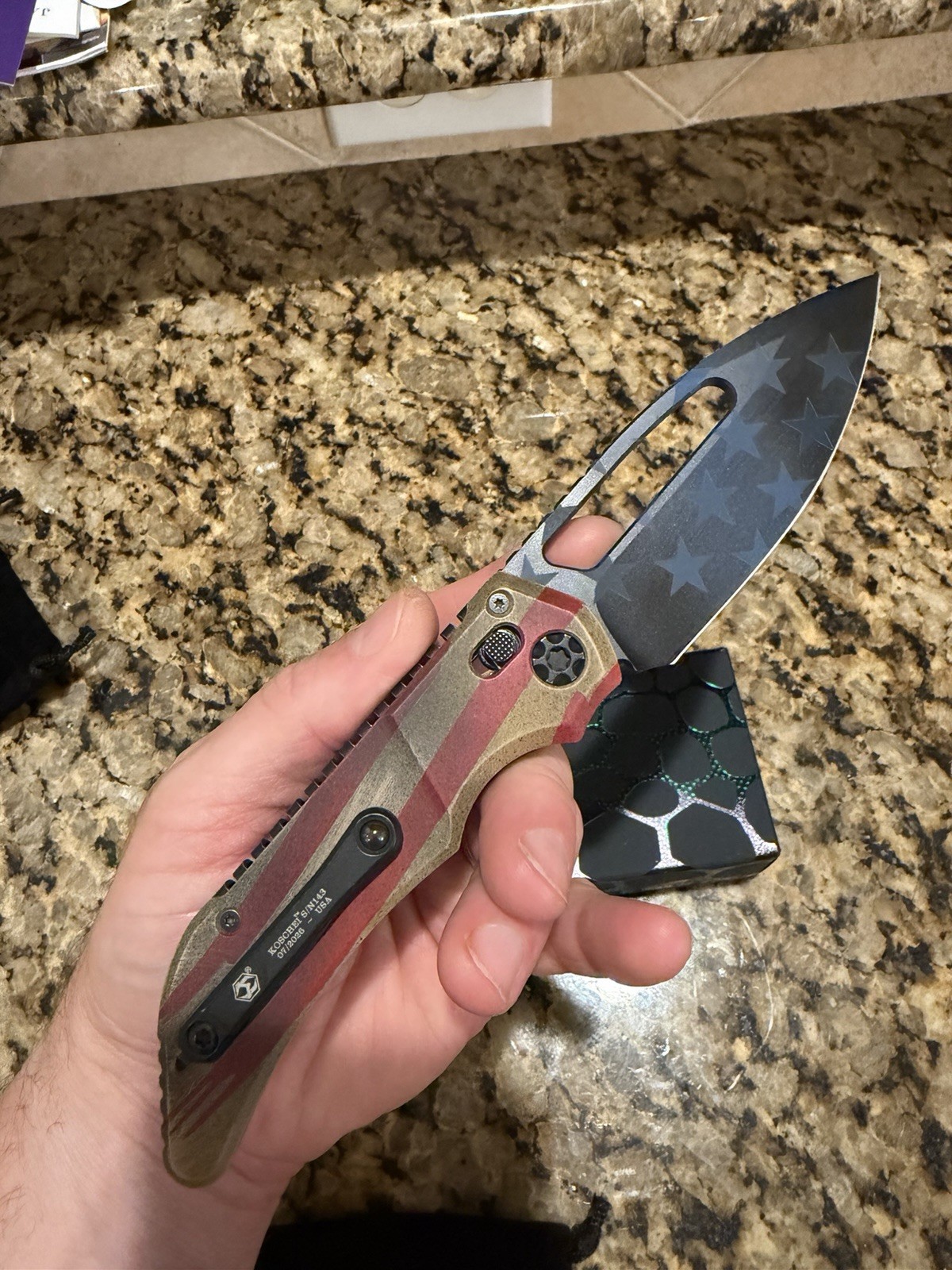 Heretic Knives Koschei Limited Edition USA 250th – H061-USA-250 – Last One!
