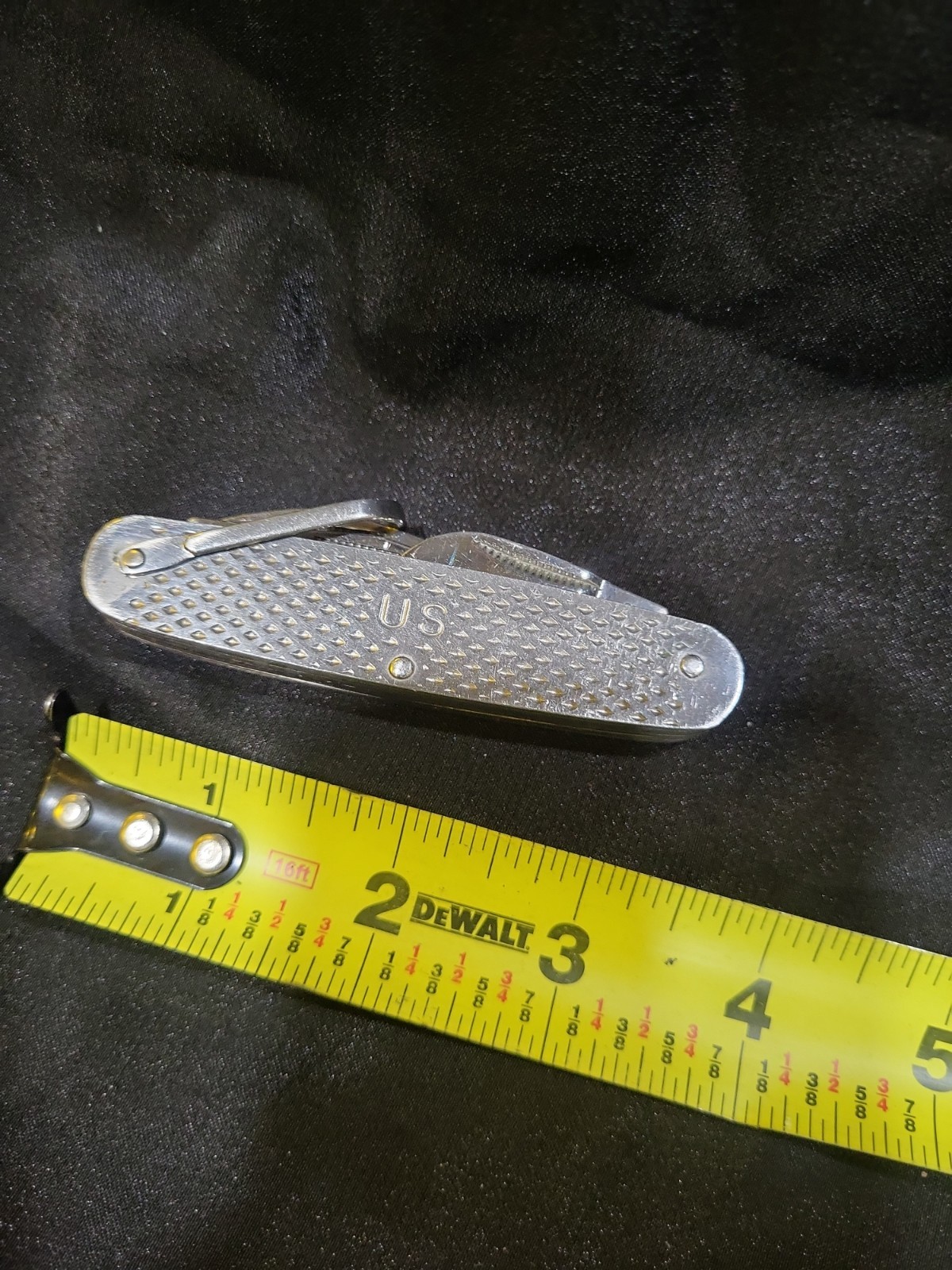 Marbles MR278 GI Utility Pocket Knife 4 Blade US Military Demo Style Stainless