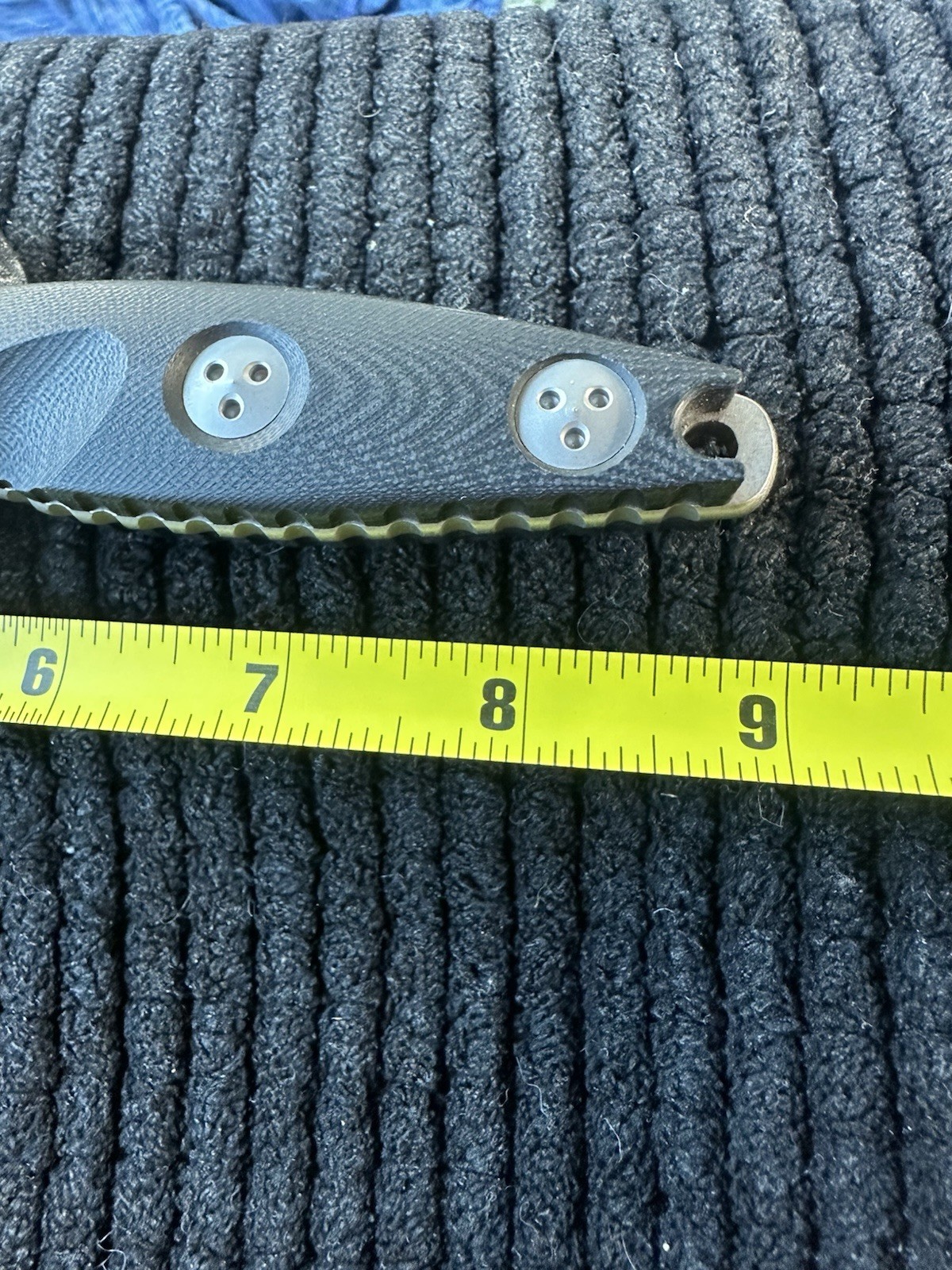 Microtech Socom Alpha Mini Fixed Blade Knife Warcom M390 Carbon Kydex 06/2024
