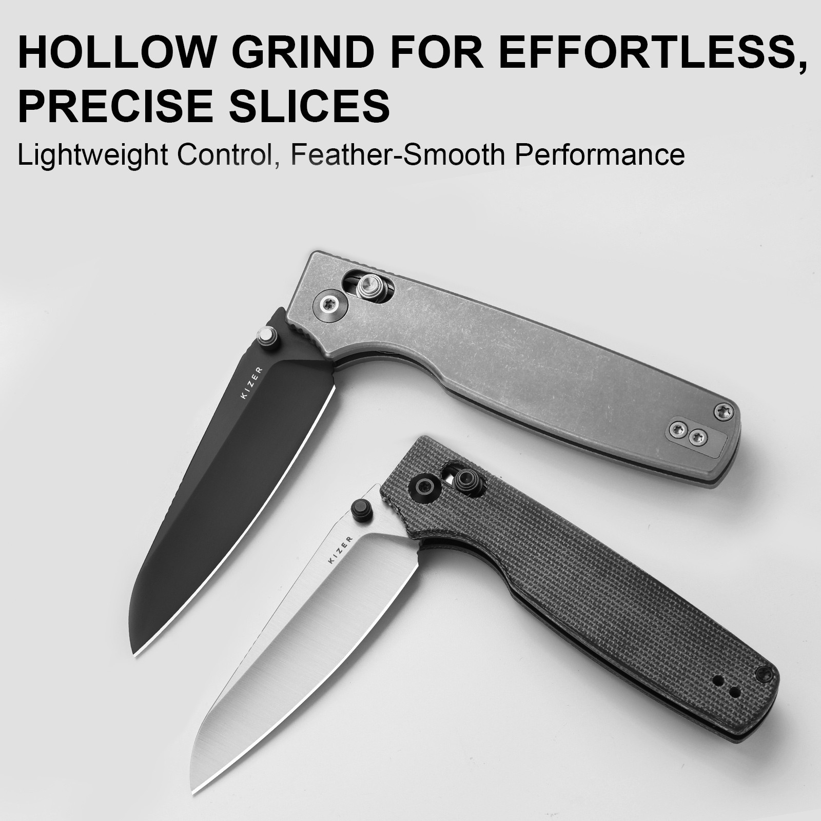 Kizer Original 2 Folding Pocket Knife S45VN Blade Titanium Handle Ki3605.2SA1