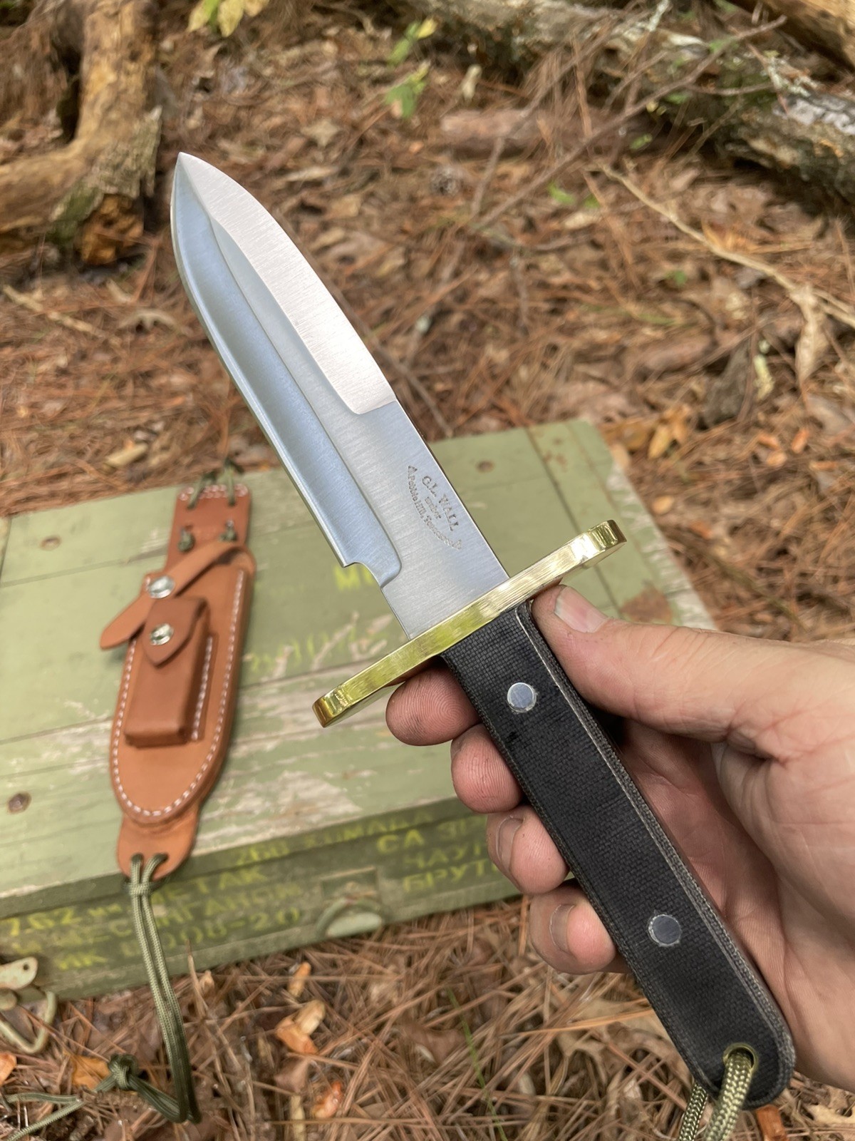 Wall Knives, Solingen Fighter model With C model sheath