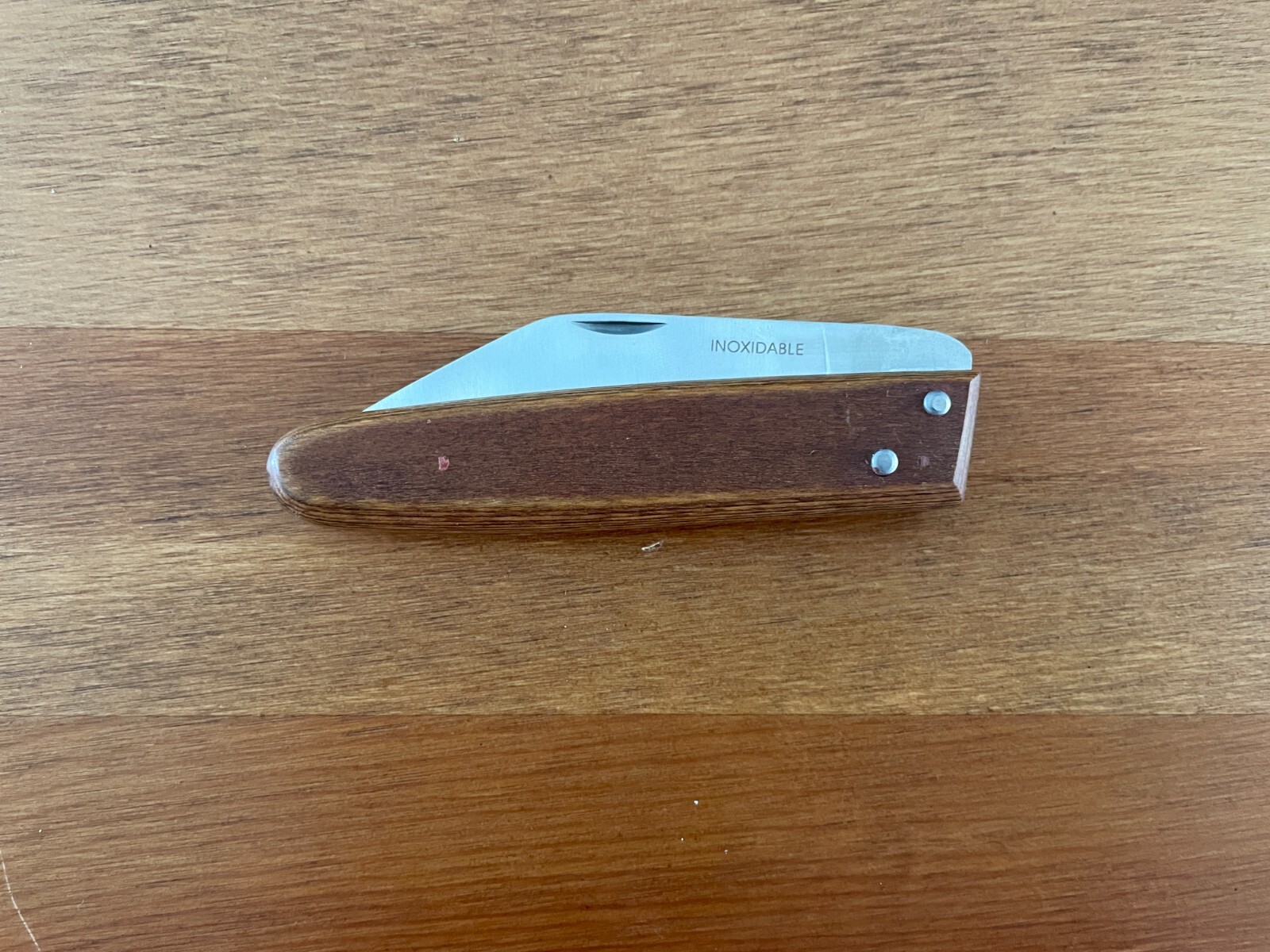 3.14 in. / 8cm – Navaja Pastora Albacete Knife Stainless No Lock – USA Seller