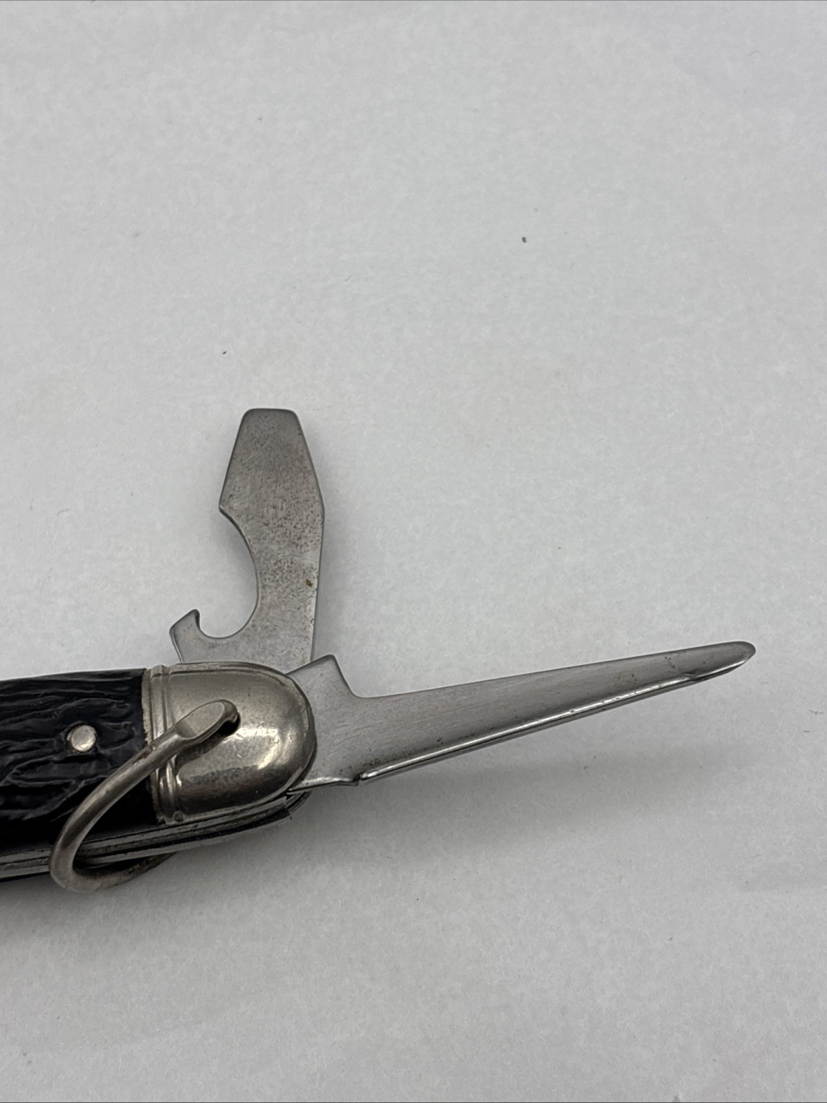 Vintage Imperial Stag Head Series Fixed Blade Hunting Knife & Pocket Knife