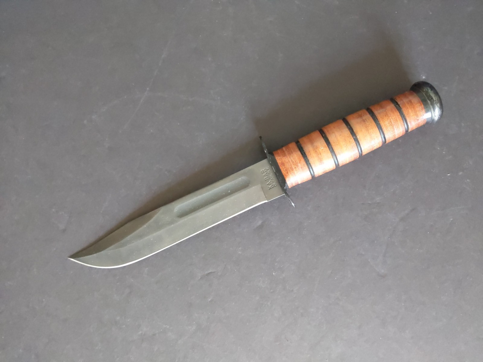 USMC KA-BAR 1217 World War II 50 Fiftieth Anniversary Edition Fighting Knife USA