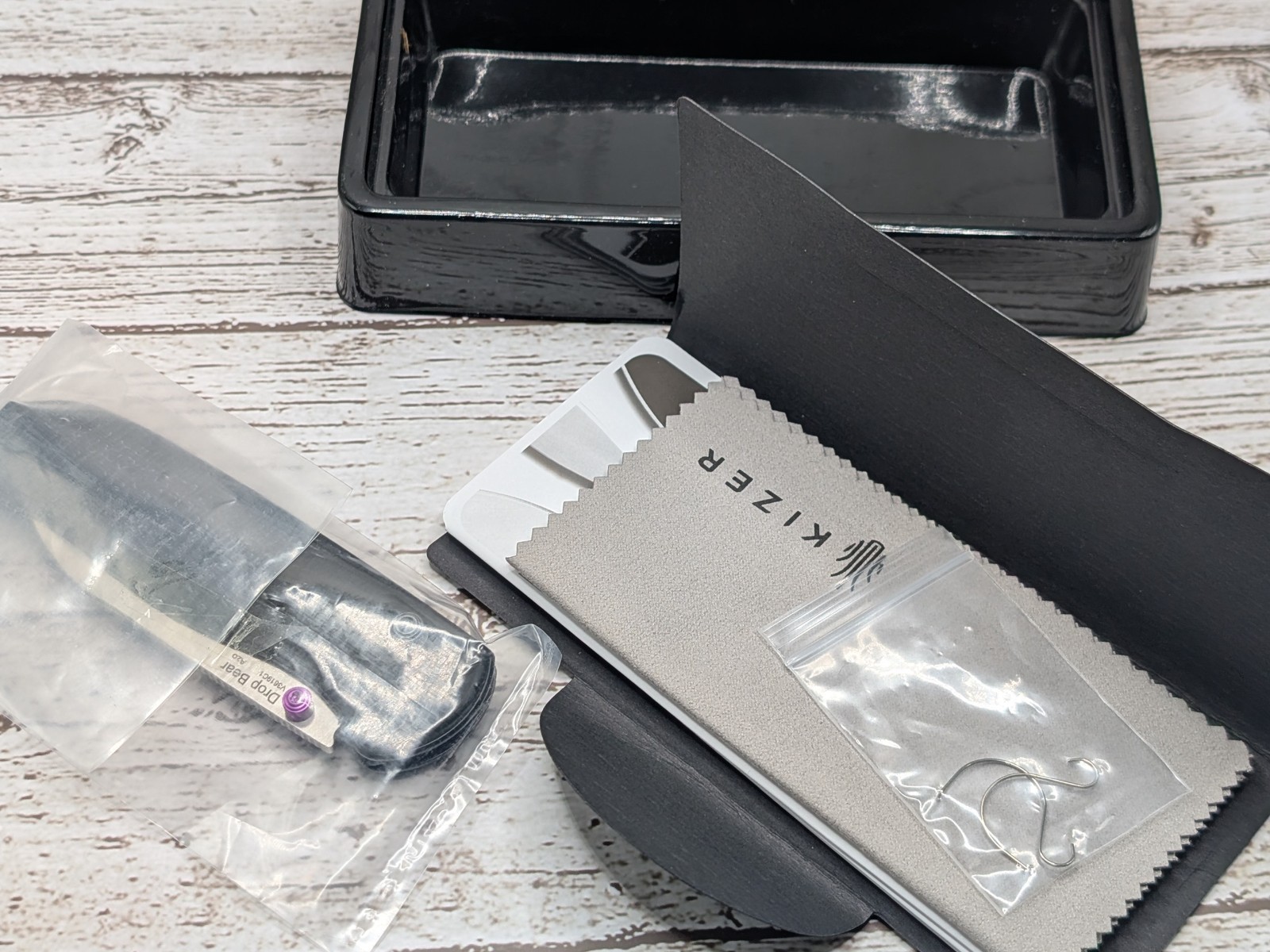 Kizer Drop Bear Black Aluminum Satin 154cm w/custom backspacer & upgraded clip