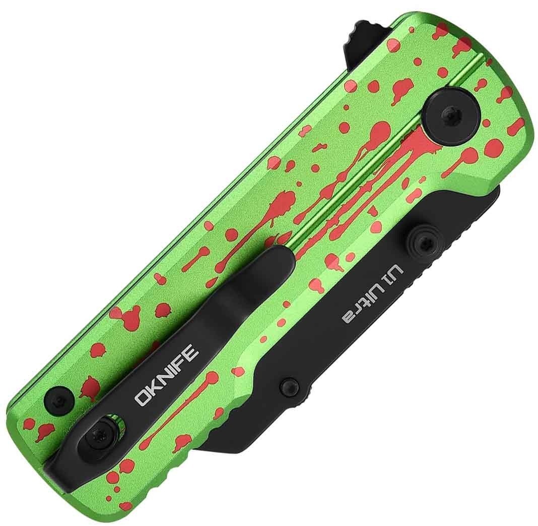 Oknife Otacle U1 Zombie Folding Knife 2.38″ Ceramic Blade Super Aluminum Handle