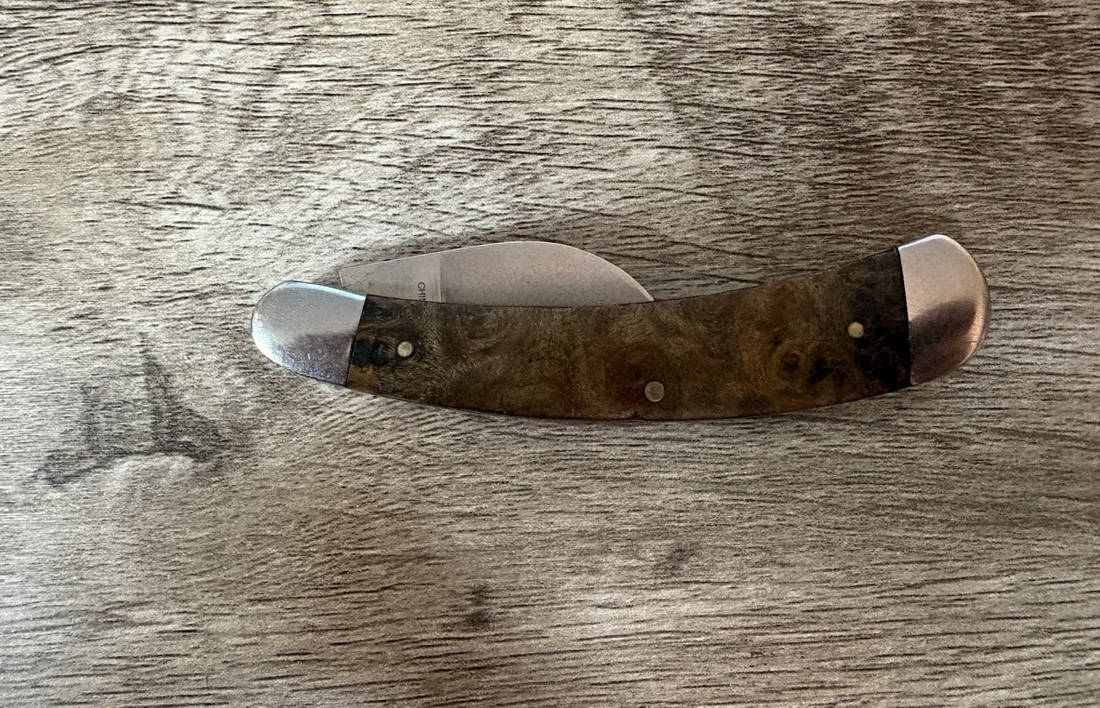 Sarge Vision Maker Two-Blade Woodcarving Whittling Pocket Knife. Made In China