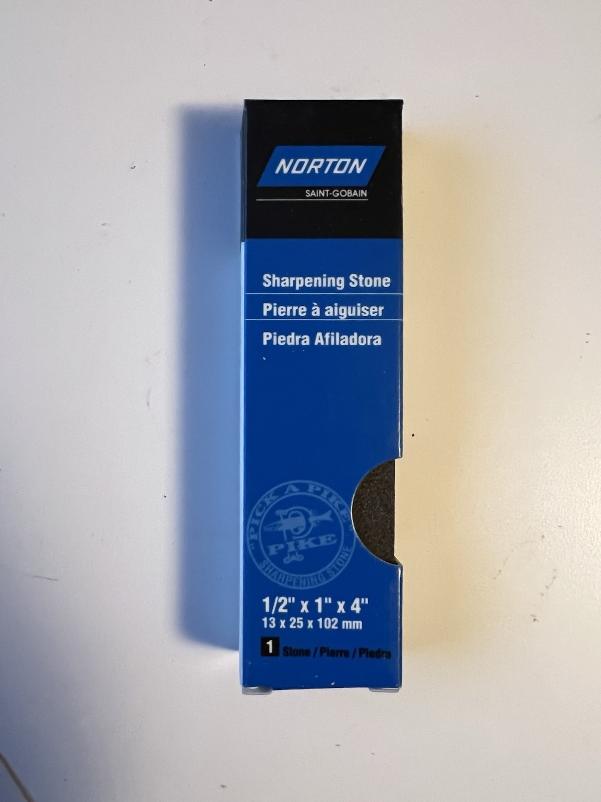 Norton India Oil Stone 4 x 1 x 1/2 Coarse CB24 61463685595 New Free Shipping