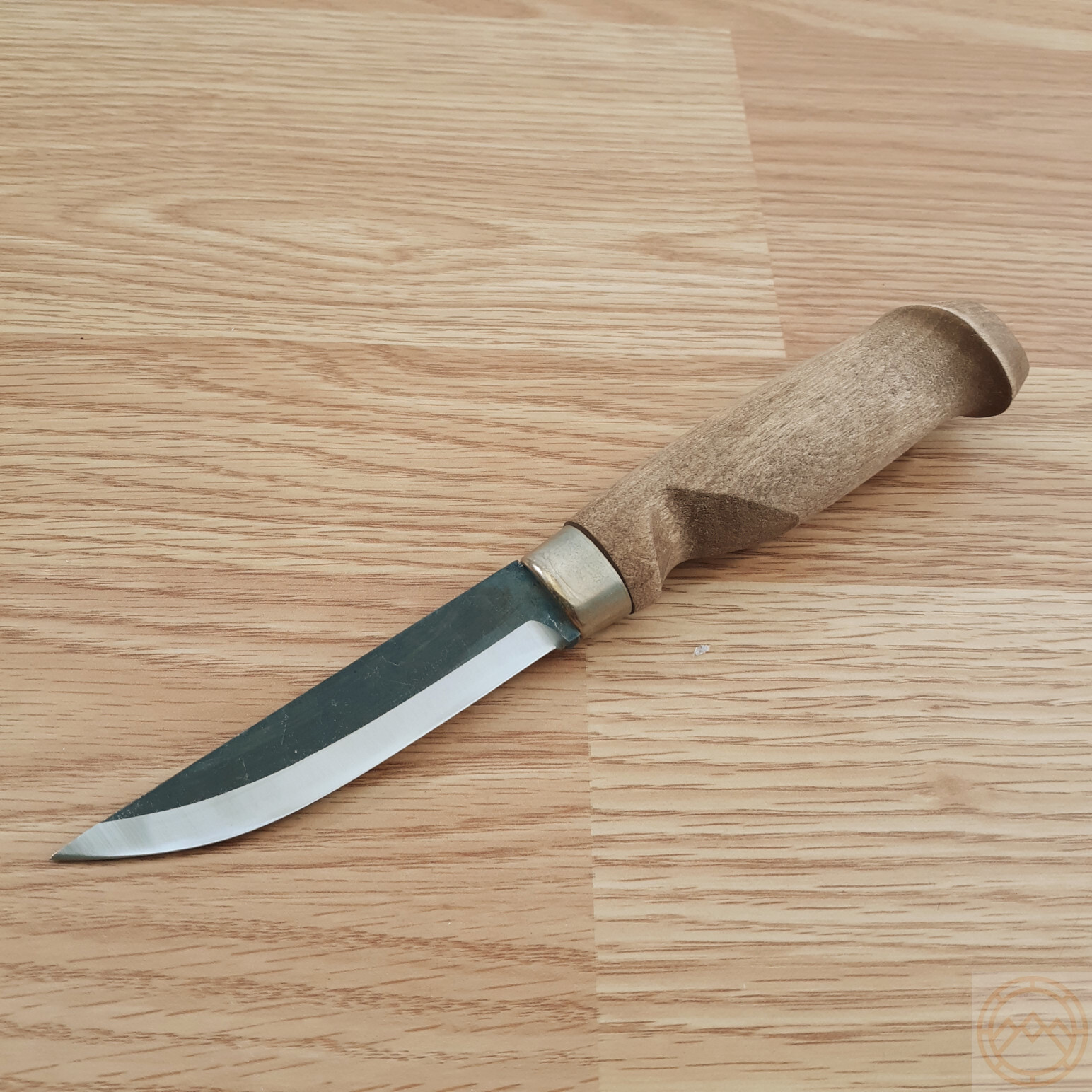 Marttiini Lynx Lumberjack Fixed Knife 3.75″ Carbon Steel Blade Birch Handle