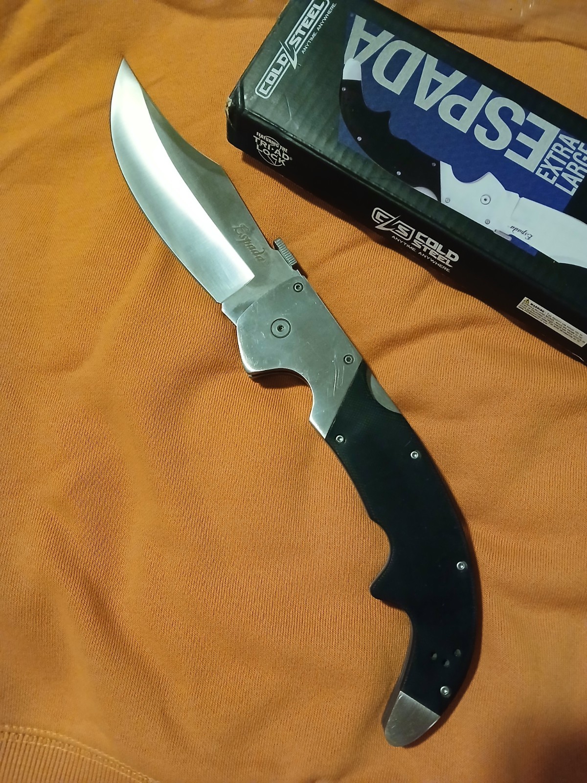 Espada Large 5.5″ Cold Steel Folding Knife S35VN 62MB