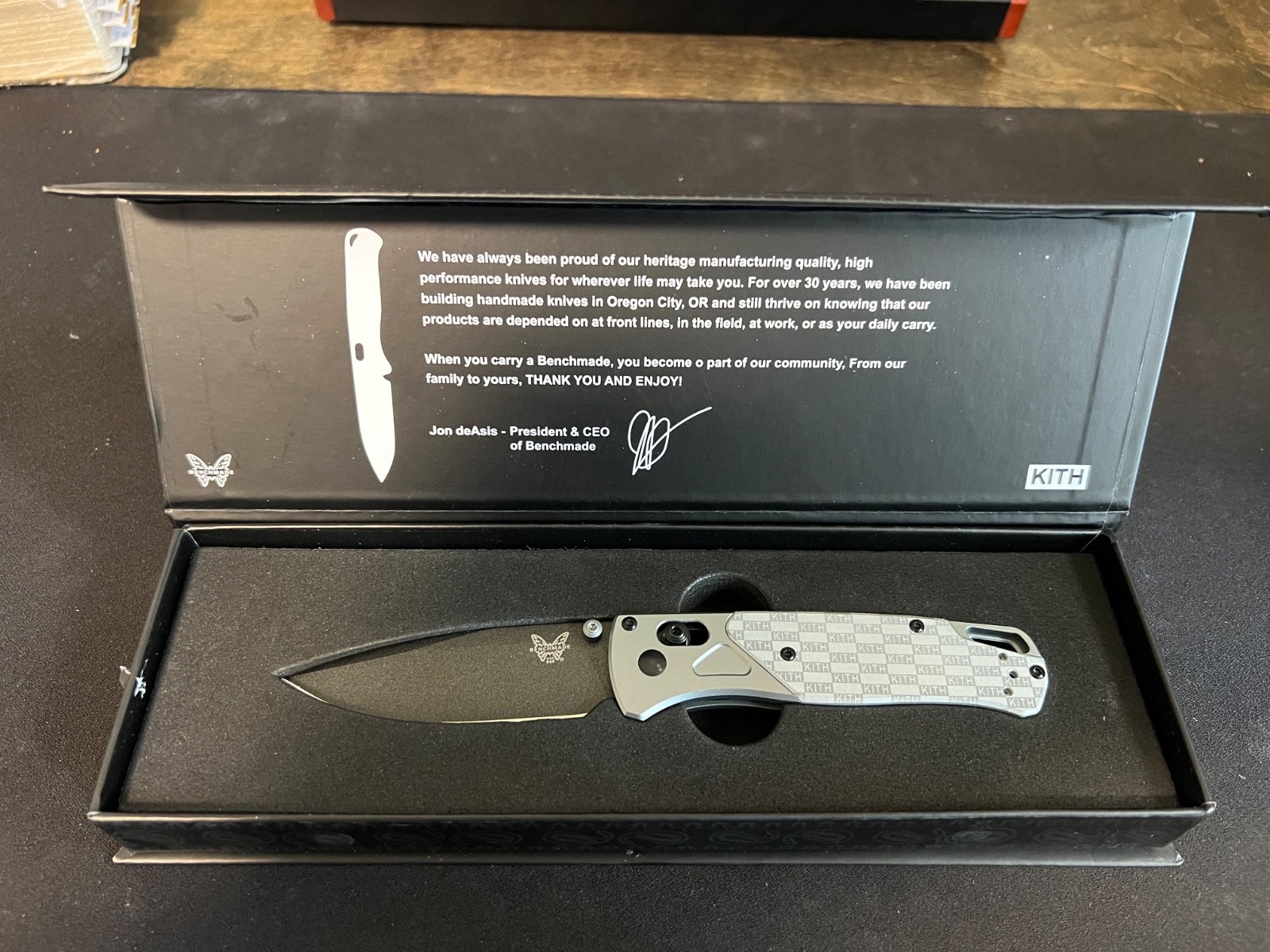 Benchmade x KITH Bugout 535BK-2501 M390 Limited Edition RARE & NEW