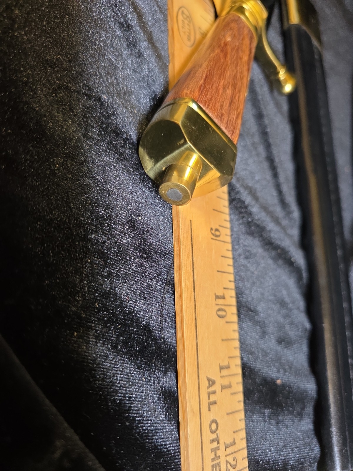 Vintage Windlass India Knife Wood Handle Leather Sheath 14″ Blade