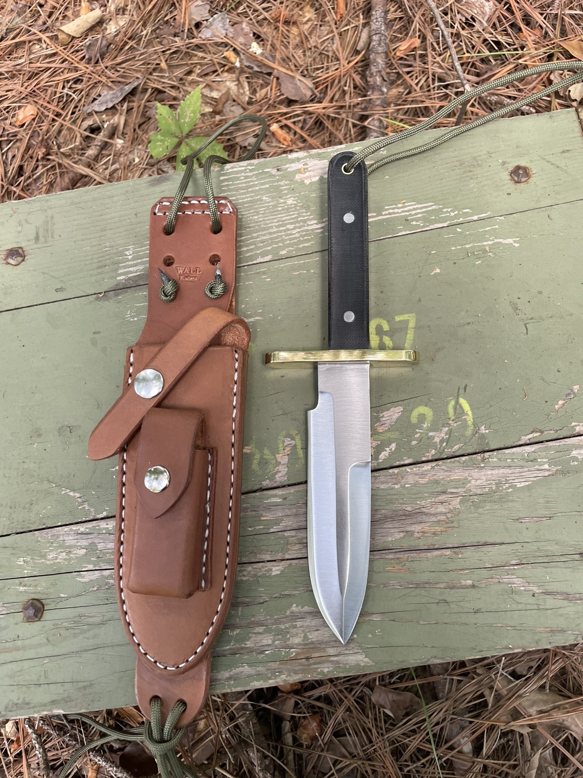 Wall Knives, Solingen Fighter model With C model sheath