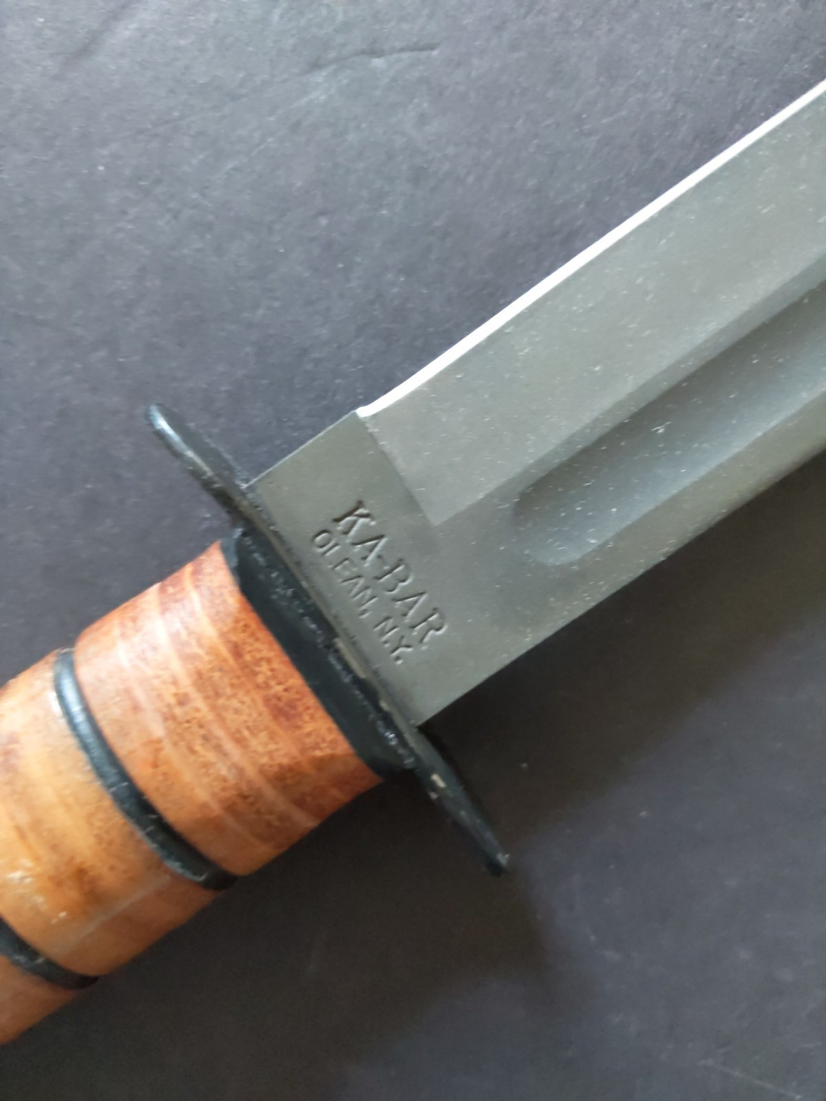 USMC KA-BAR 1217 World War II 50 Fiftieth Anniversary Edition Fighting Knife USA
