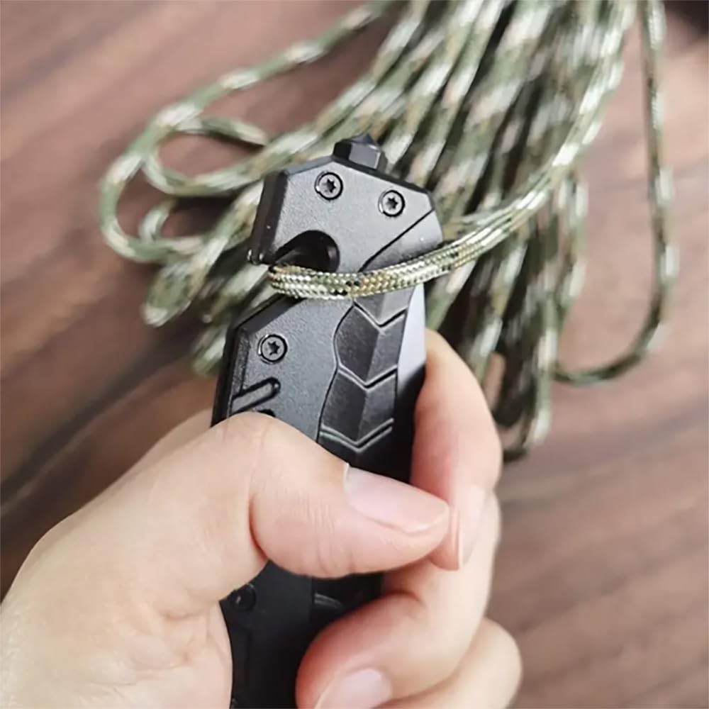 Outdoor Knife Folding Knife Spring Open Assist Survival Hunting Tactical Knife