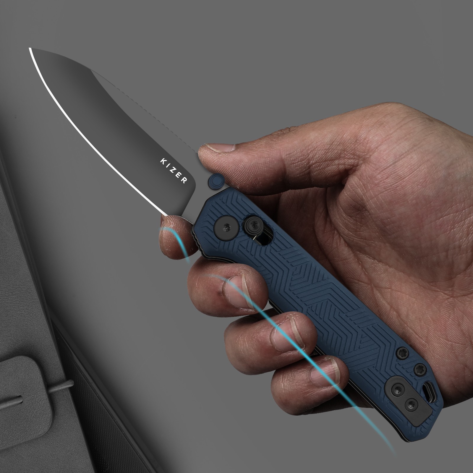 Kizer Begleiter 2.9 EDC Folding Pocket Knife S35VN Blade Aluminum Handle