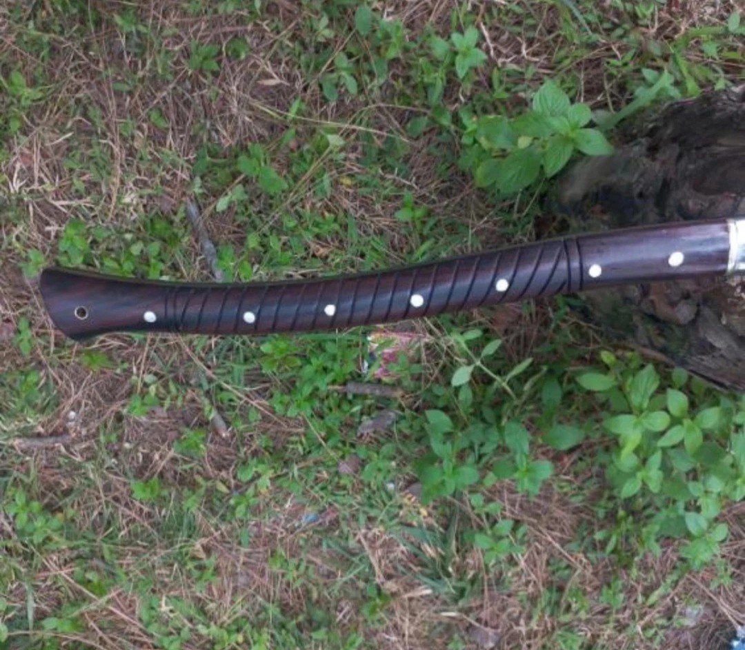 Custom Handmade Carbon Steel Blade Tactical Viking Sword | Hunting Sword Camping