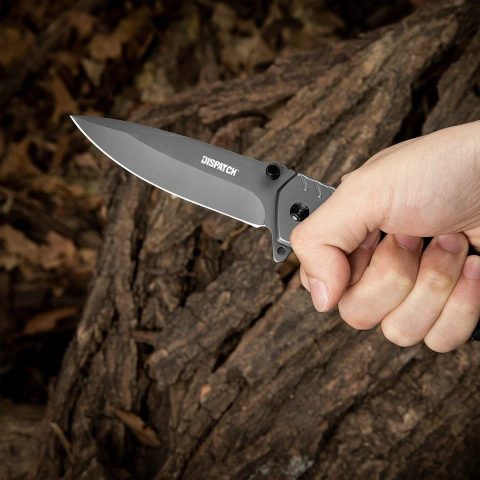Tactical Knives Spring Opening Folding Pocket Knife with Clip Folding Knives