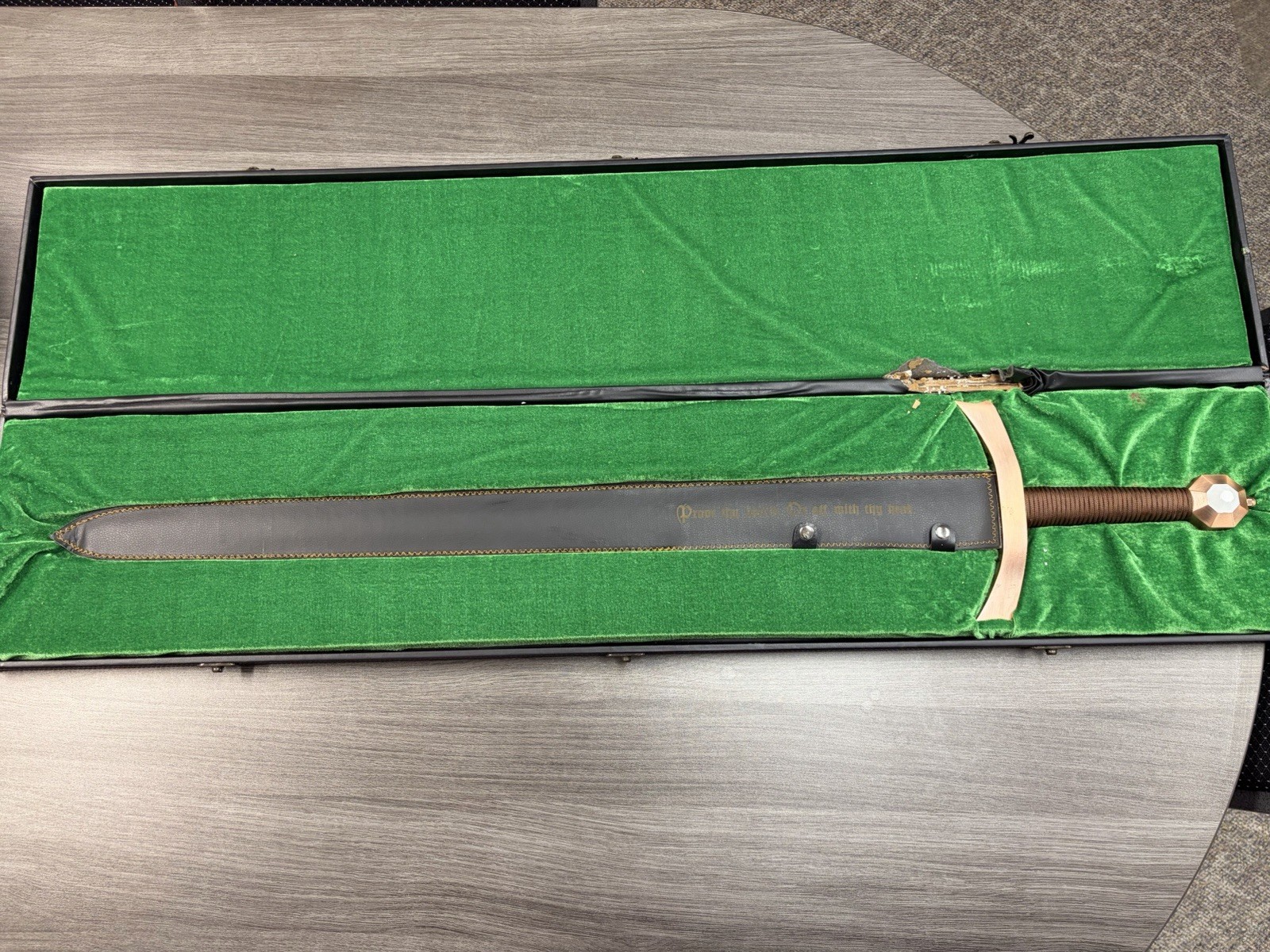 Gawain’s sword online ceramics A24 the green knight movie promo steel brand new