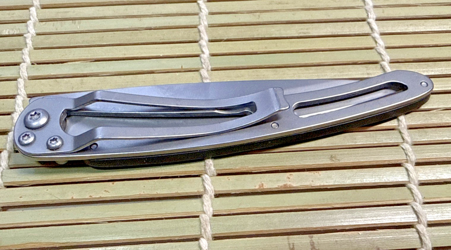 Deejo Ebony Wood 37G Ultra Light Pocket Knife