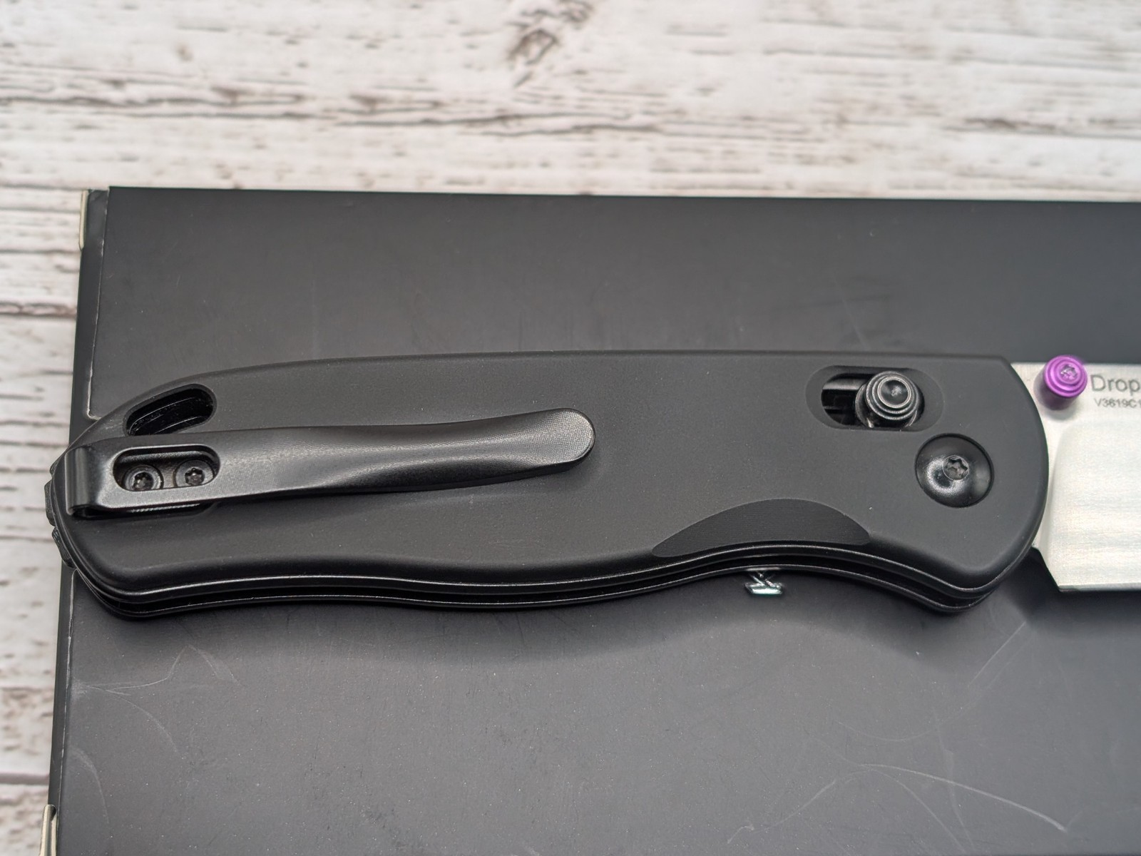 Kizer Drop Bear Black Aluminum Satin 154cm w/custom backspacer & upgraded clip