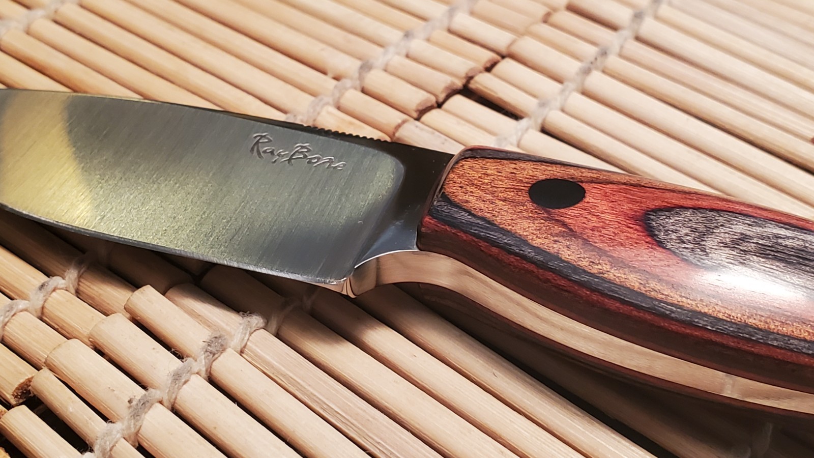 RayBone Custom Knife, Hunting Skinning Knife